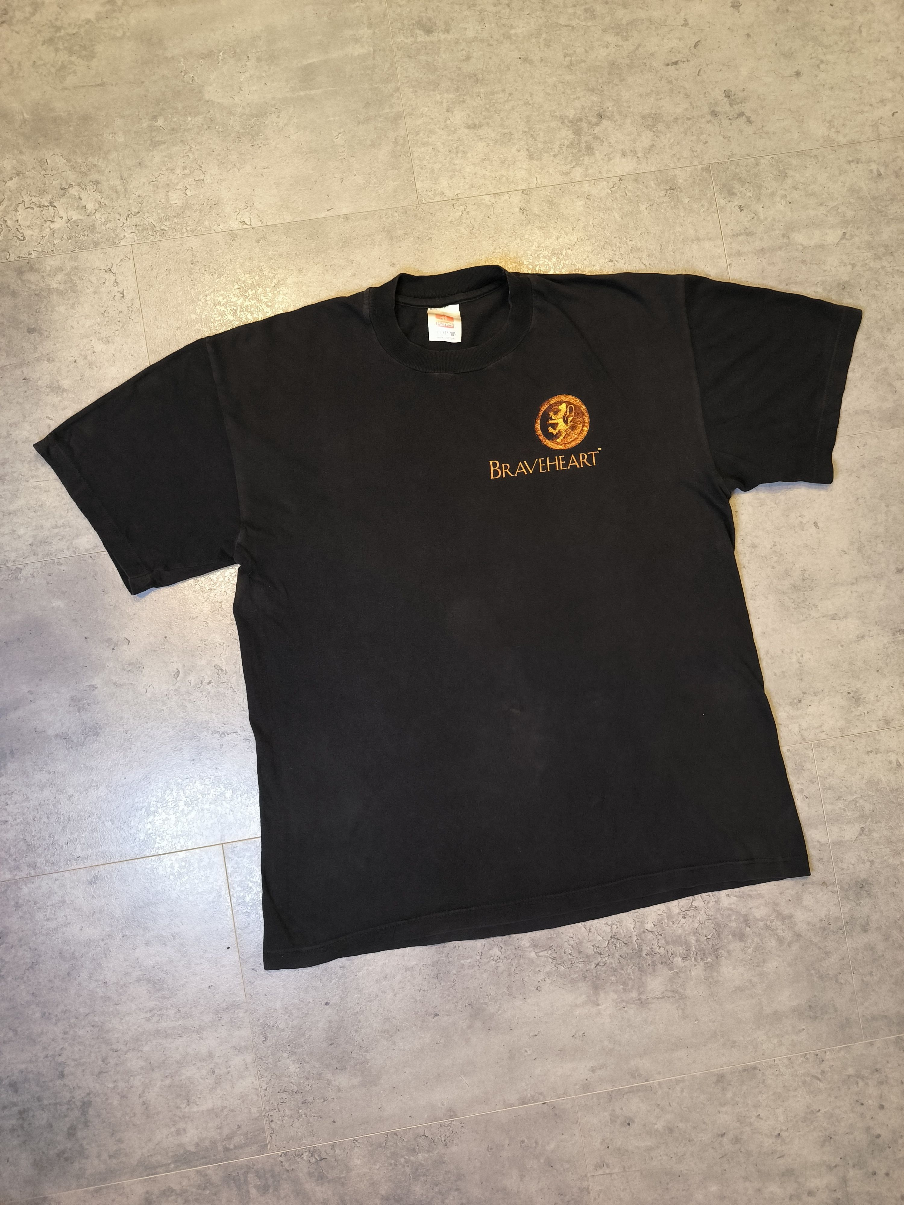 Hanes Vintage Braveheart Film 1995 Fox Film Movie T Shirt Hoodie, Sweatshirt | PodTeesHub.com