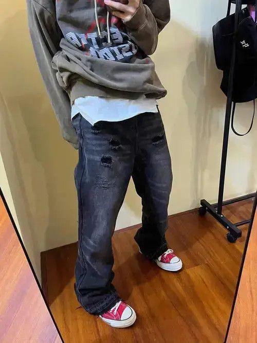 Japanese Brand Street Fashion Cartoon Pattern Retro Cotton T Shirt Hoodie, Sweatshirt | PodTeesHub.com