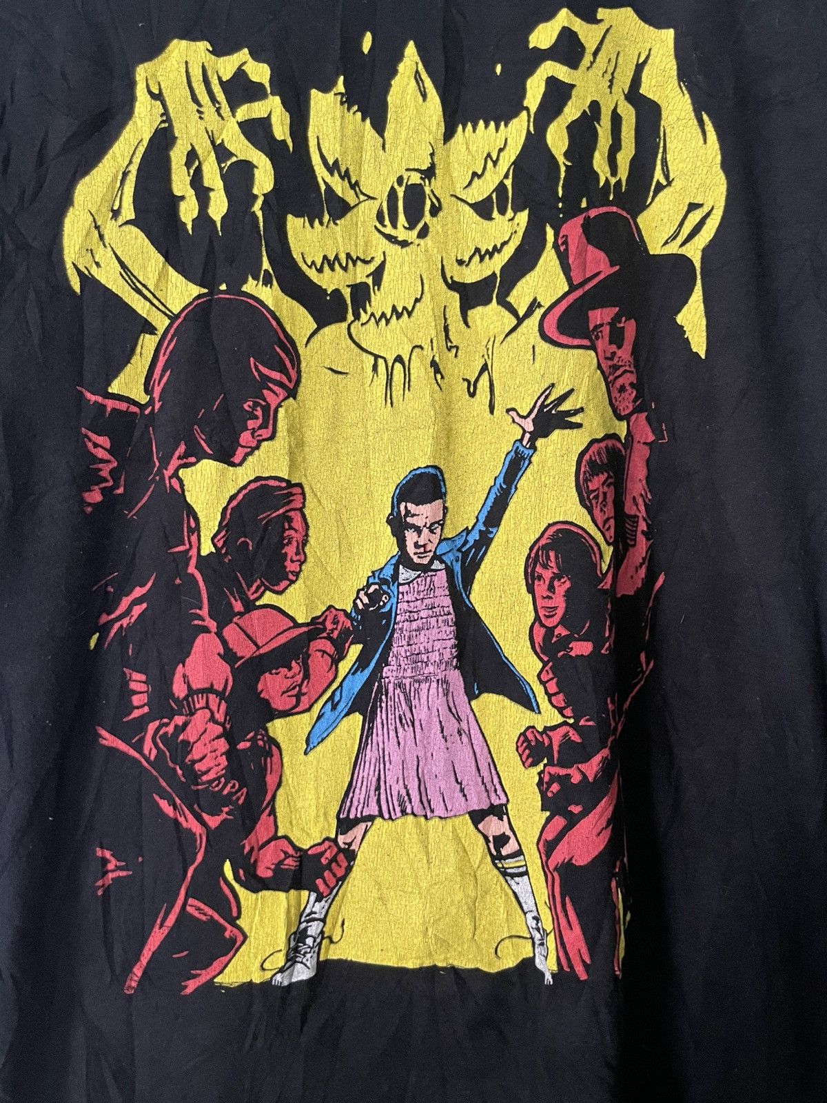 Anime Strange Things T Shirt Movie Tee Size Xlarge Hoodie, Sweatshirt | PodTeesHub.com