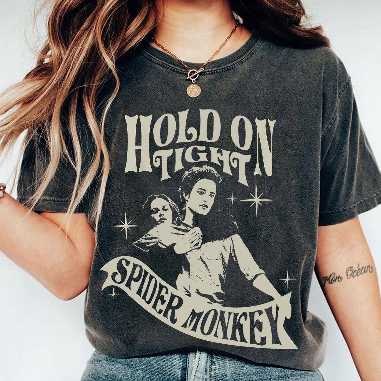 Hold On Spider Monkey Twilight Saga Shirt Hoodie, Sweatshirt | PodTeesHub.com