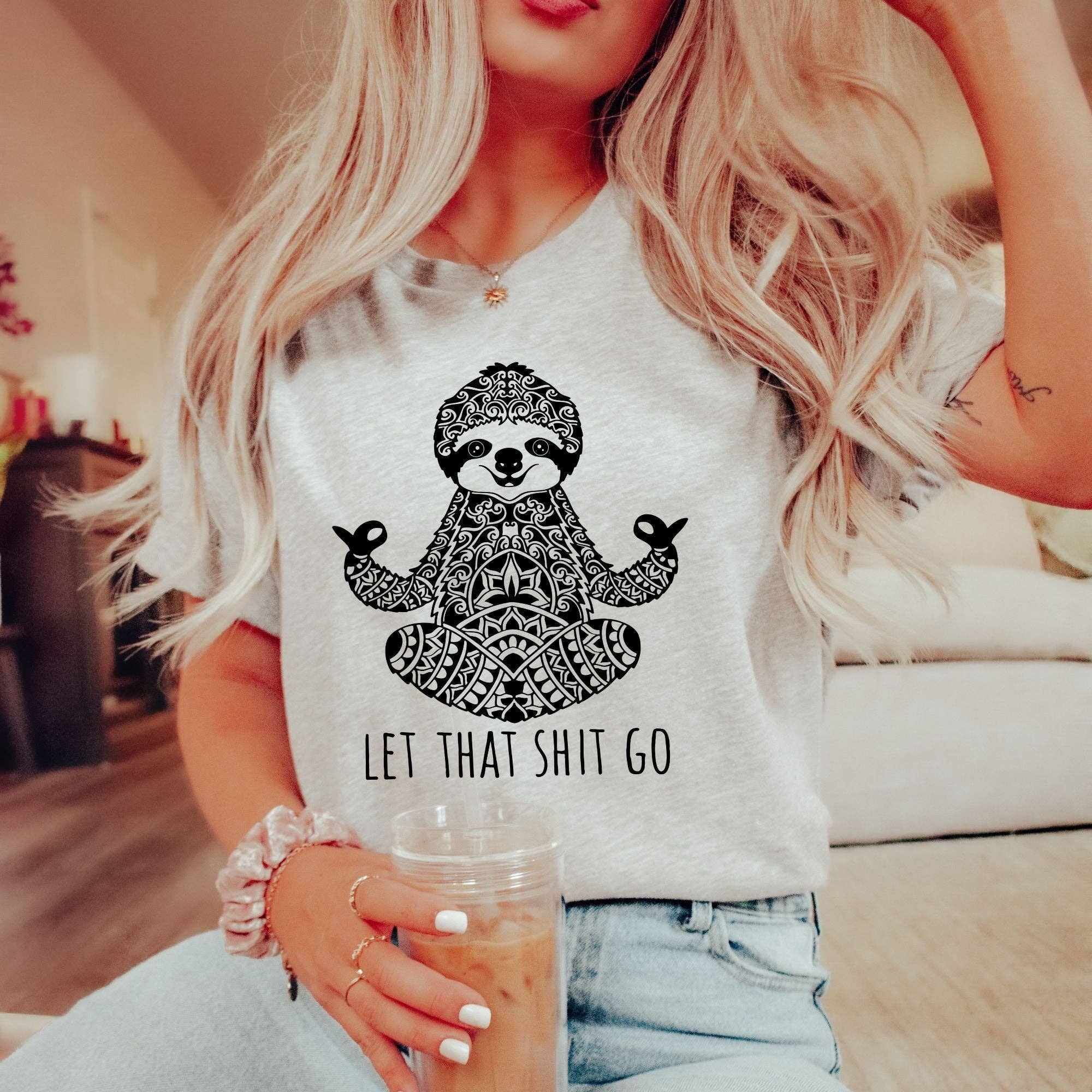 Funny Meditation T Shirt *Unisex Fit*045 Hoodie, Sweatshirt | PodTeesHub.com