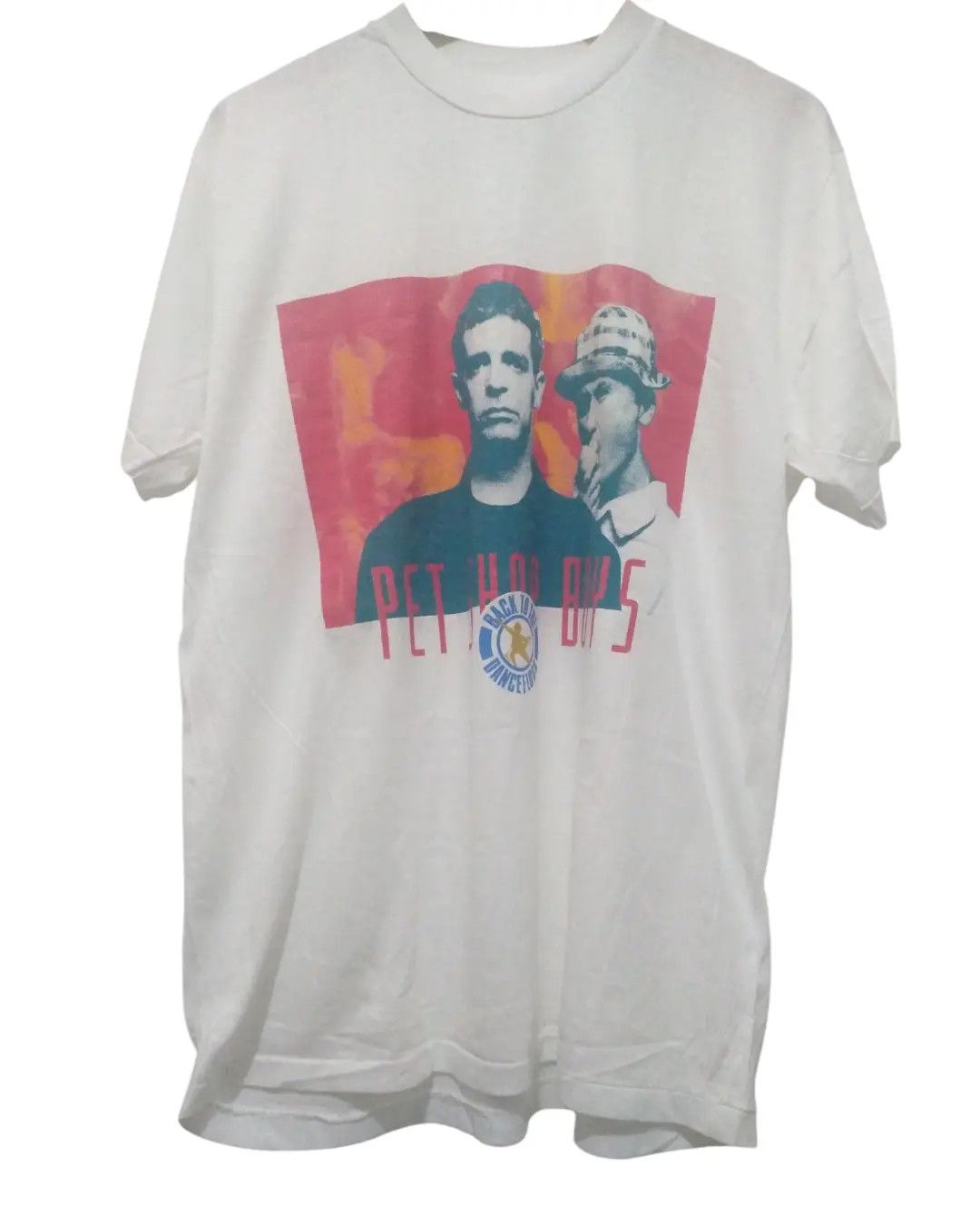 Vintage Pet Shop Boys Tee T Shirt Shirt Hoodie, Sweatshirt | PodTeesHub.com