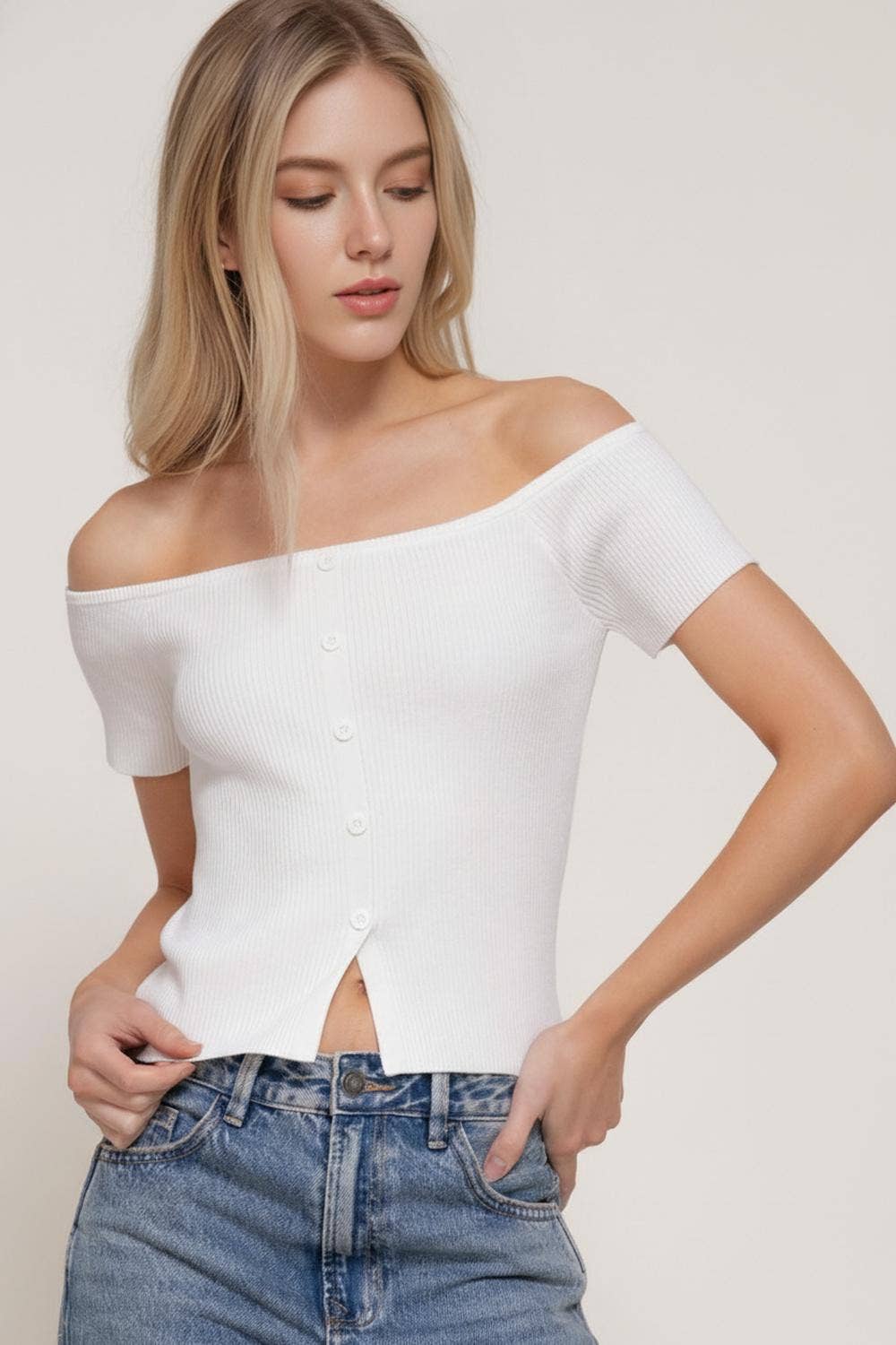 1111 Off-Shoulder Sweater SI-29055 T-Shirts, Hoodie, Sweatshirt | PodTeesHub.com