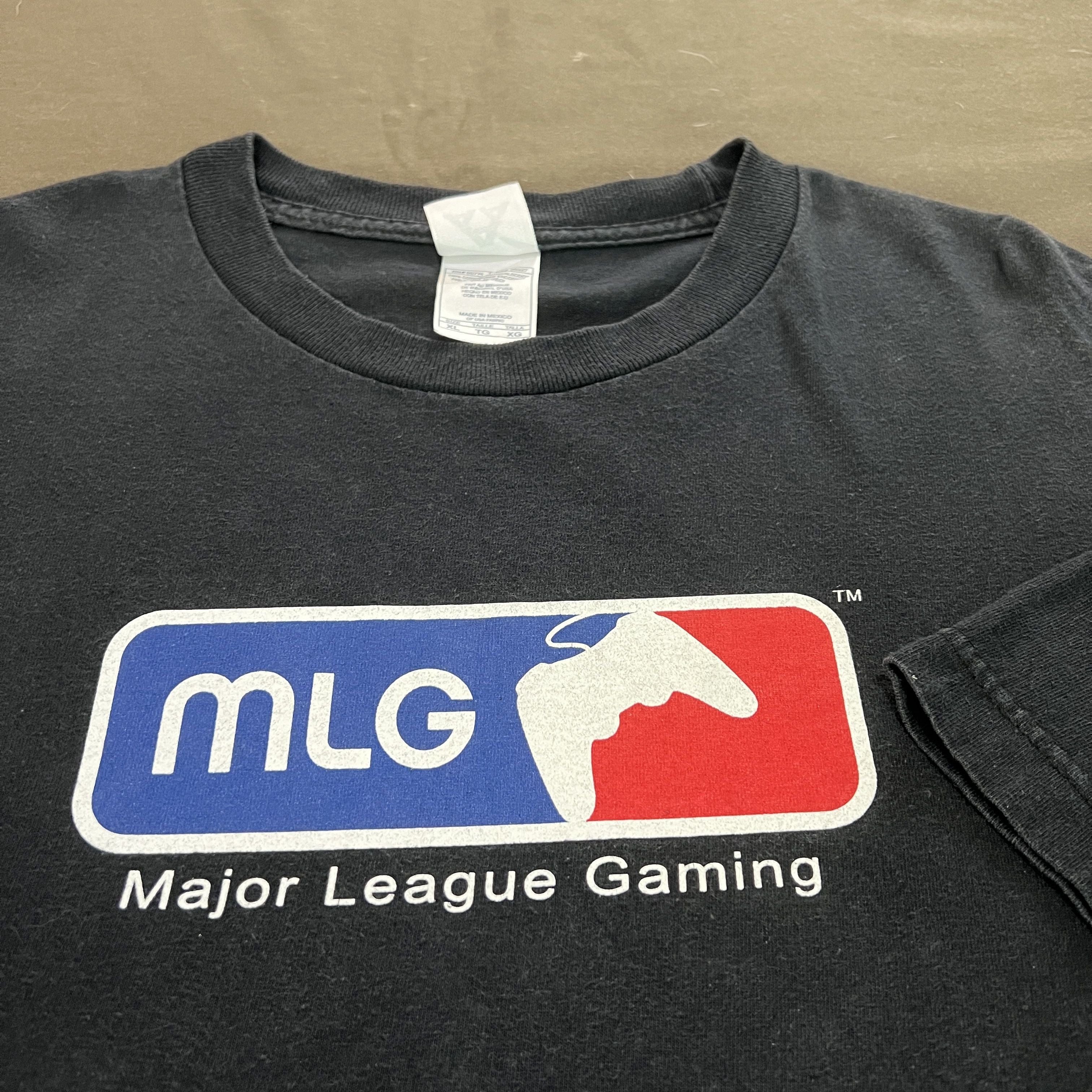 Playstation Very Rare Vintage Y2k Major League Gaming Mlg Promo Tee Xl Hoodie, Sweatshirt | PodTeesHub.com