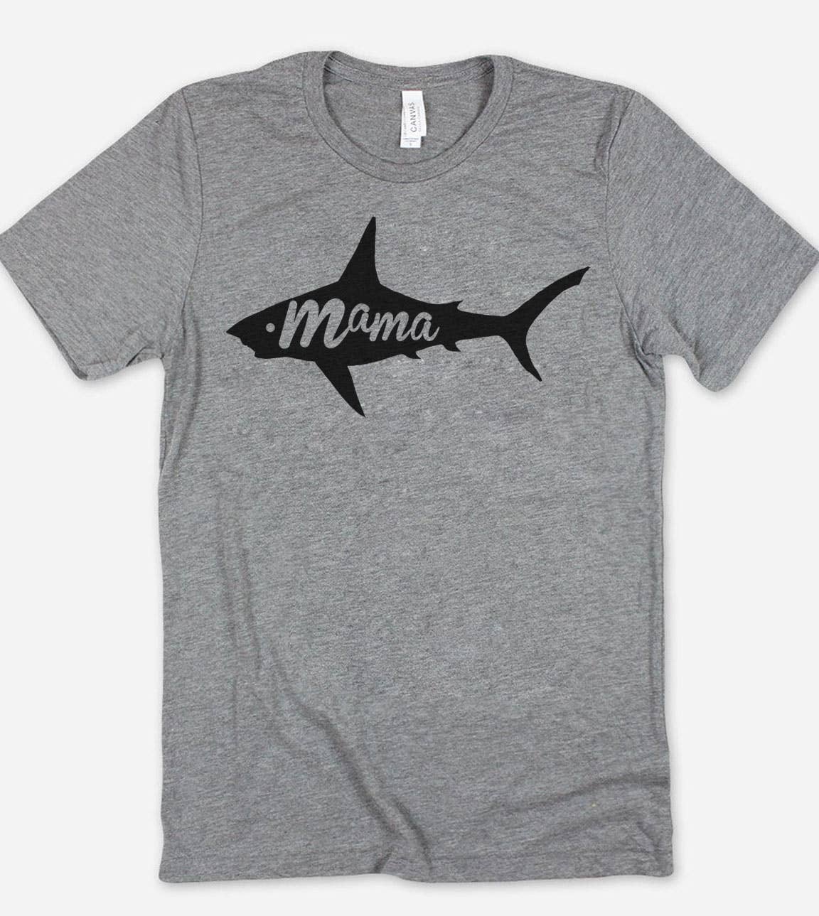 Mama Shark - Mama Shark Mother Mom Cute Silly Funny T-Shirt Hoodie, Sweatshirt | PodTeesHub.com