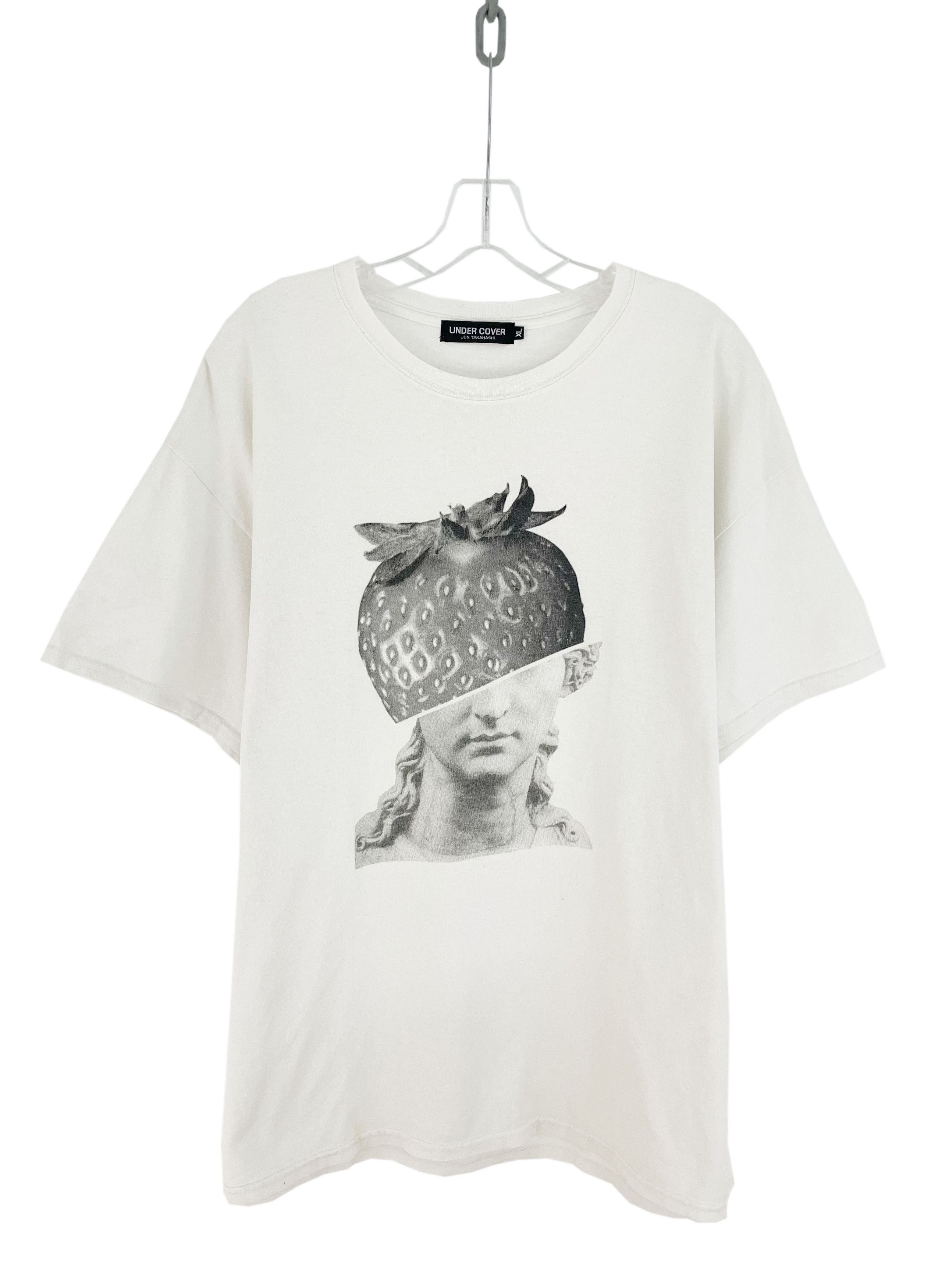 Undercover Strawberry Statue T Shirt Hoodie, Sweatshirt | PodTeesHub.com