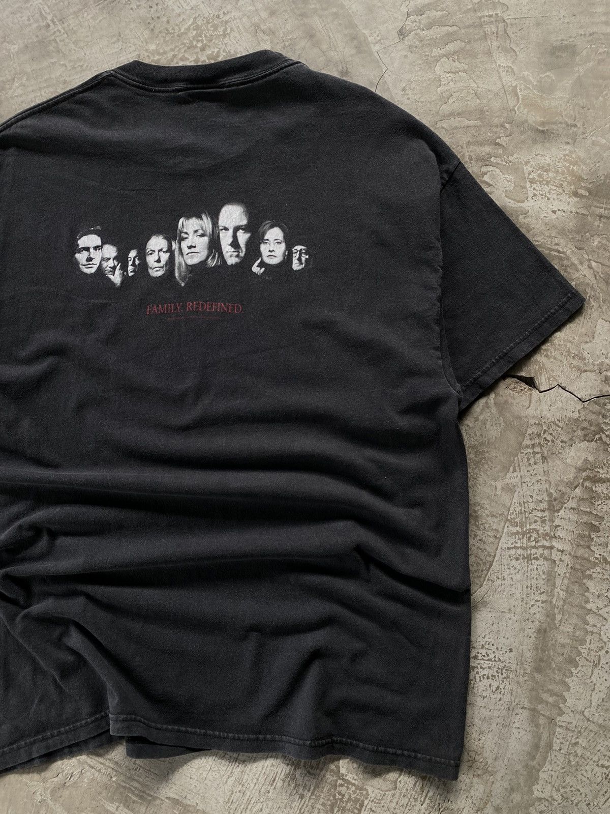 Vintage 2000 The Sopranos T Shirt Family Redefined Hoodie, Sweatshirt | PodTeesHub.com