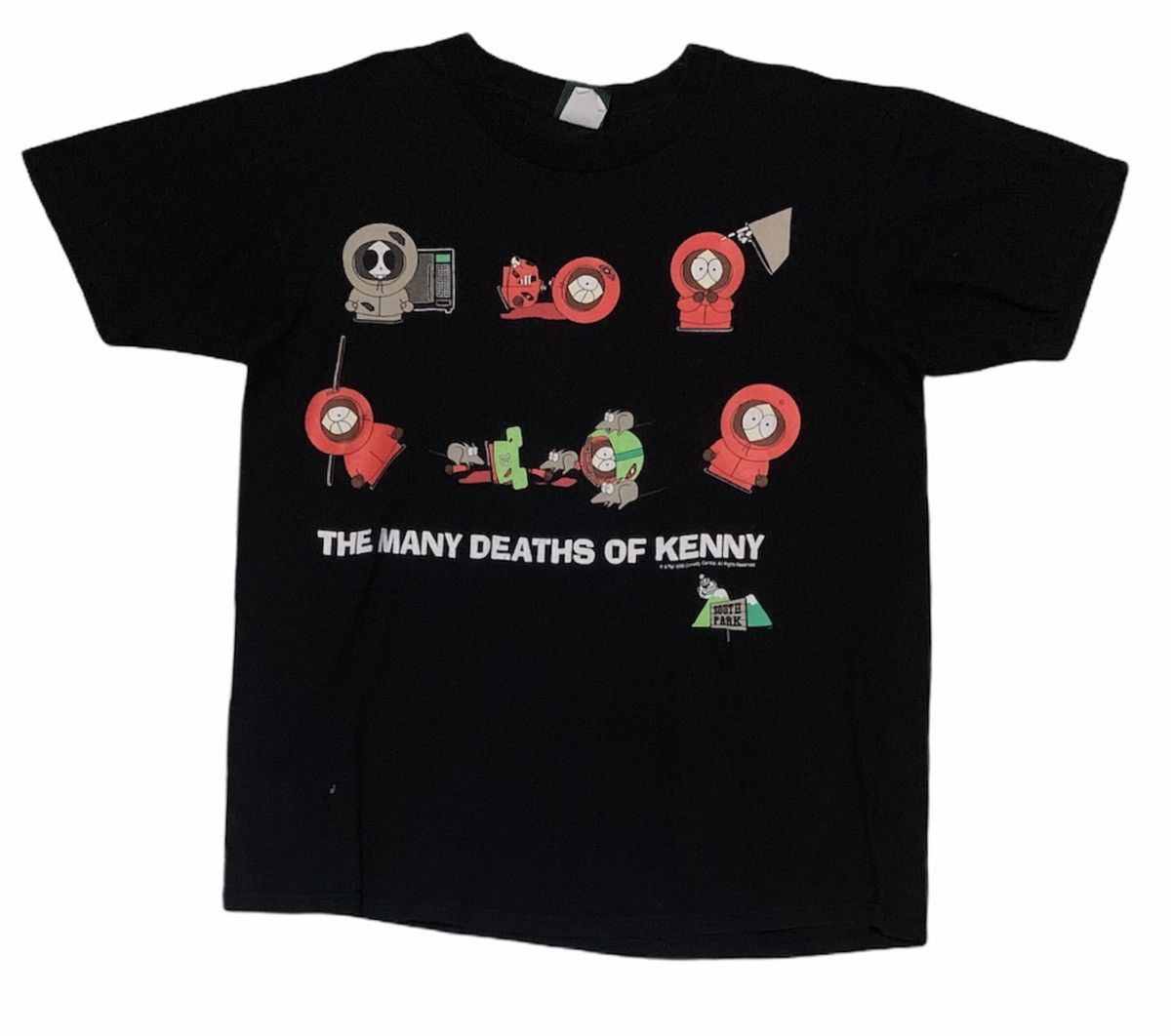 Rare Design Vintage Comedy Cartoon South Park T Shirt 1998s Hoodie, Sweatshirt | PodTeesHub.com