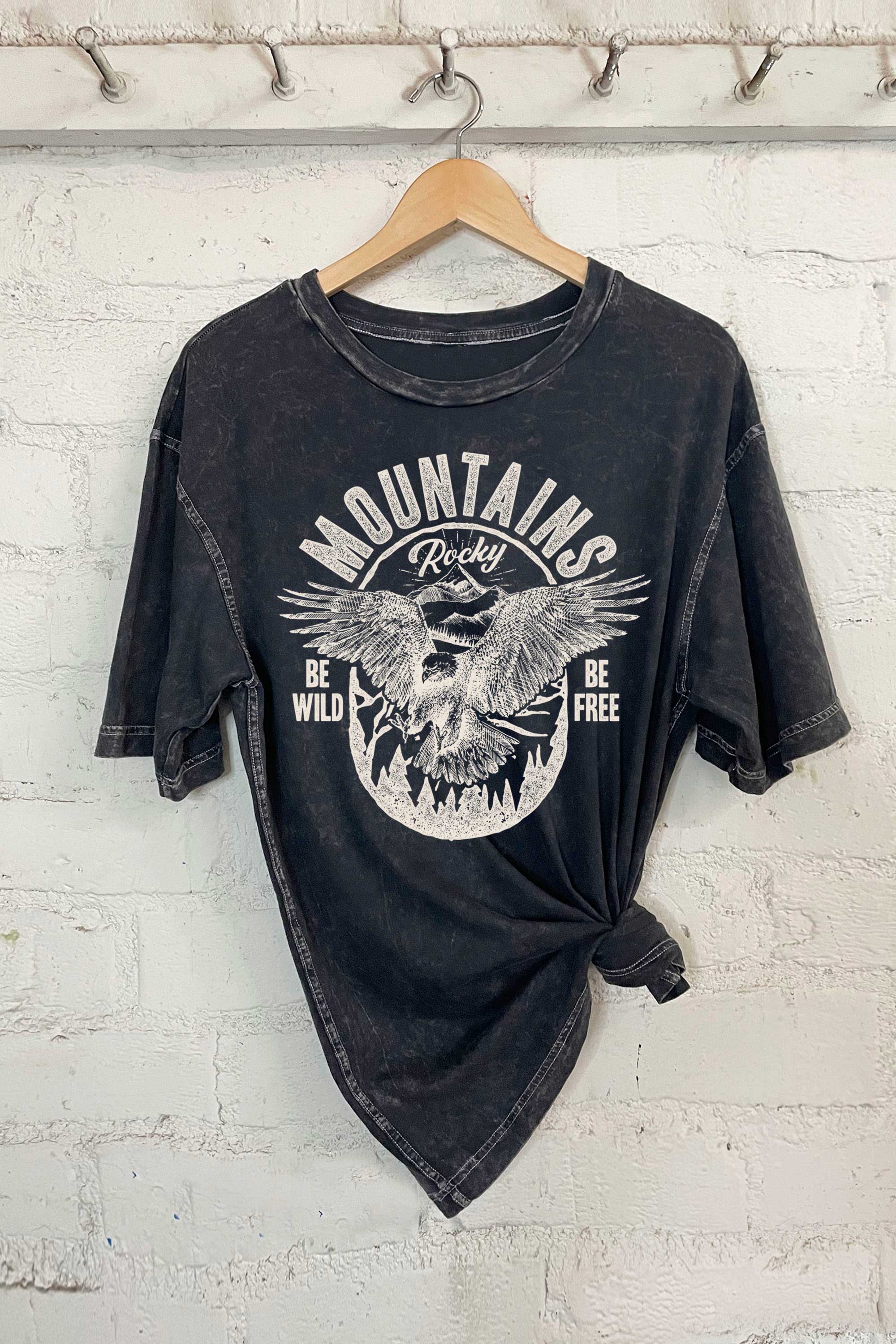 Mountains Rocky-Oversized Tee Hoodie, Sweatshirt | PodTeesHub.com