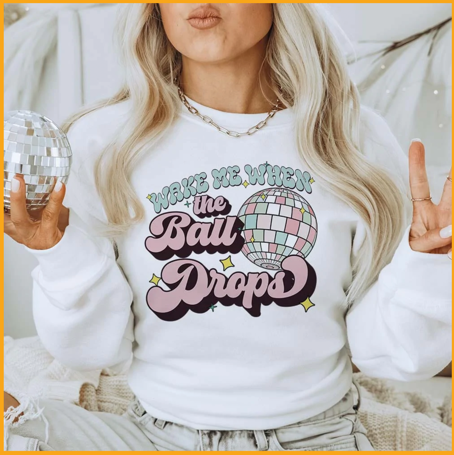 Wake Me When the Ball Drops New Years Sweatshirt T-Shirts, Hoodie | PodTeesHub.com