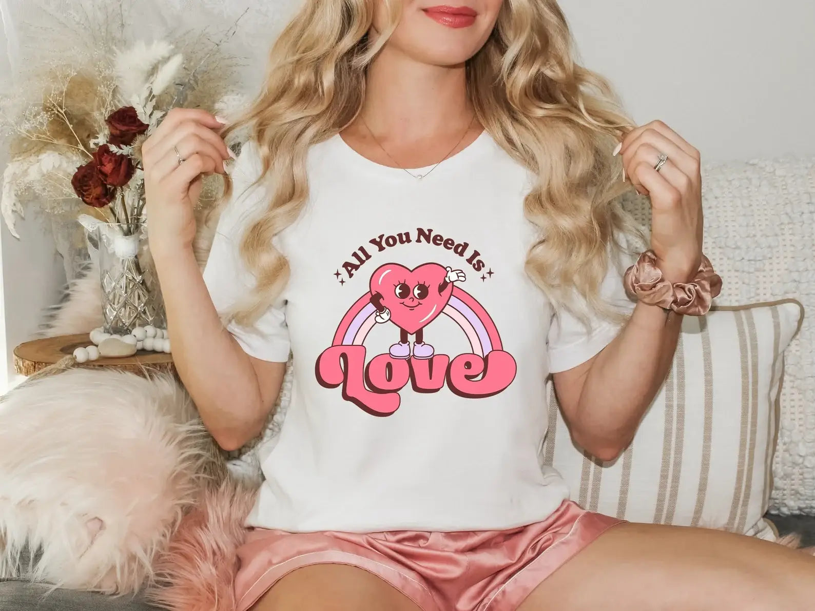 All You Need Is Love T-Shirt Hoodie, Sweatshirt | PodTeesHub.com