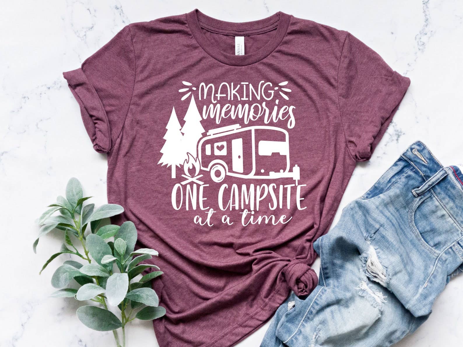 Making Memories One Campsite At A Time T-Shirt Hoodie, Sweatshirt | PodTeesHub.com