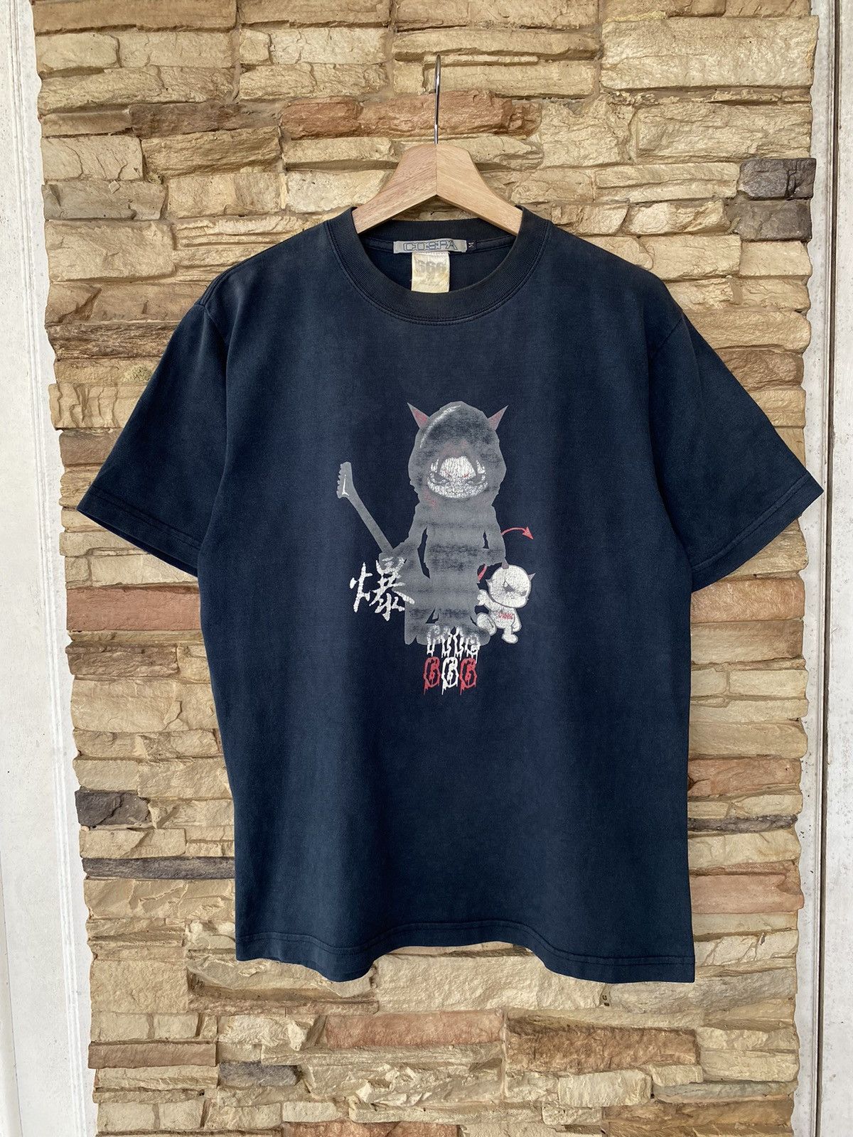Japanese Brand X Vintage Vintage Cospa Ftte 666 Anime Tees Faded Hoodie, Sweatshirt | PodTeesHub.com