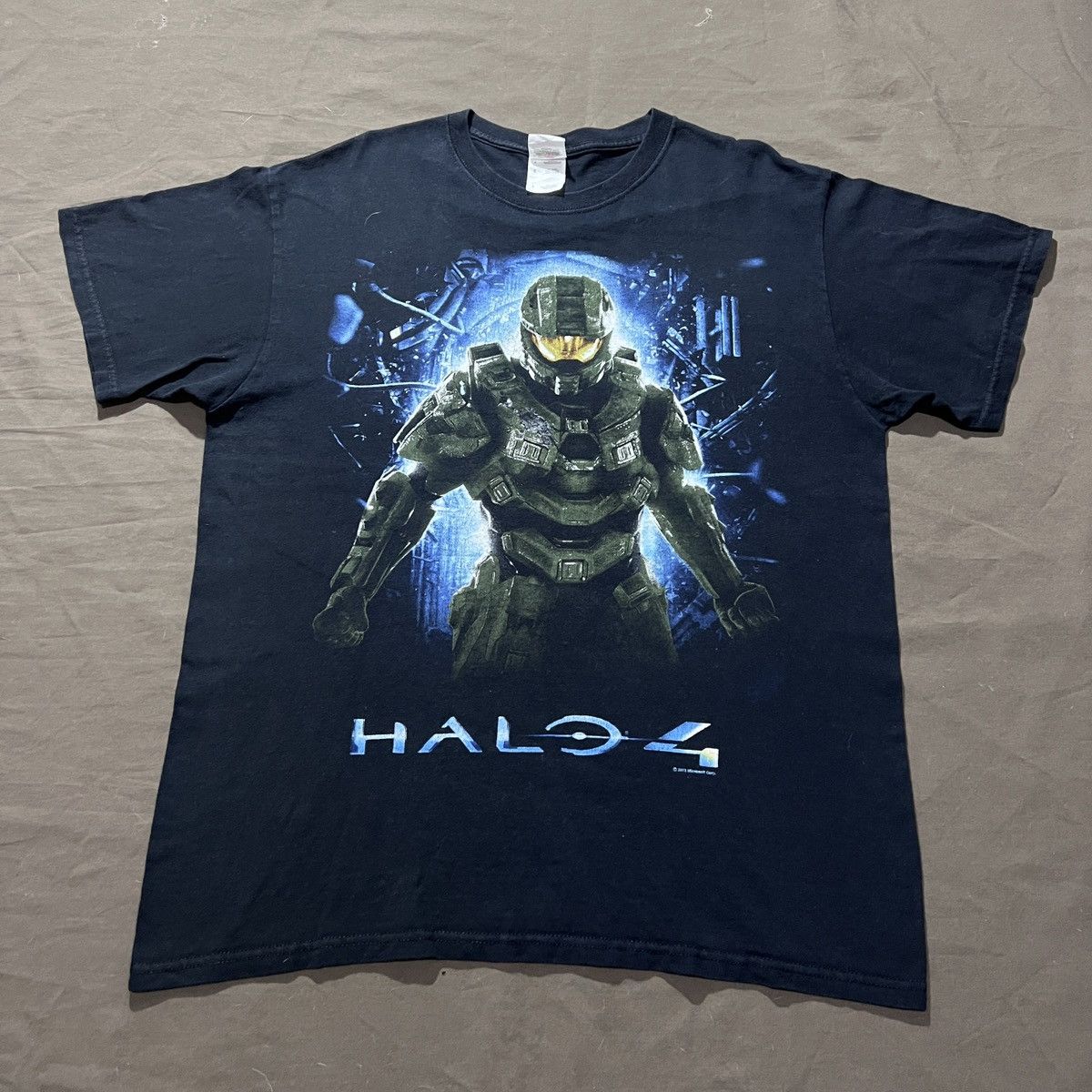 The Game Vintage Y2k Halo 4 Xbox Promo Tee L Hoodie, Sweatshirt | PodTeesHub.com