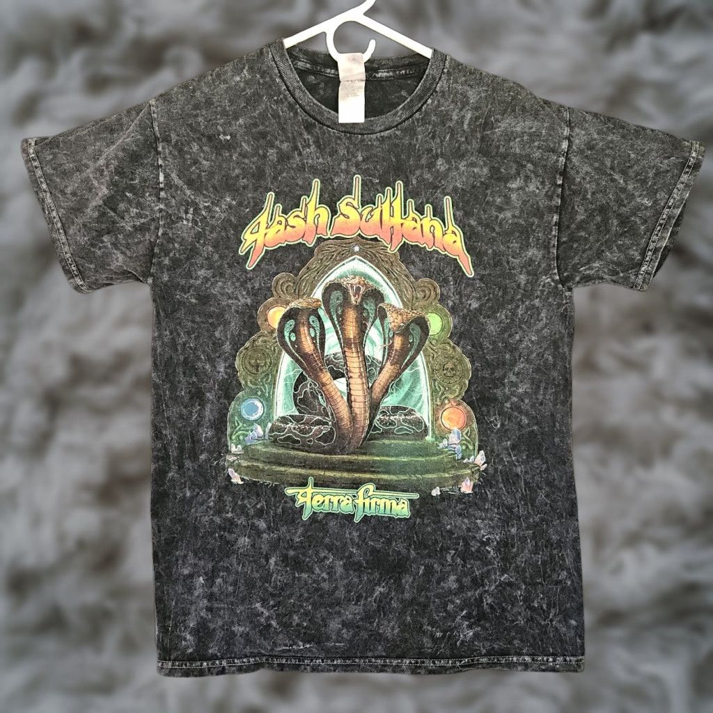 Vintage Tash Sultana T Shirt Men Medium Terra Firma Snakes Graphic Tee Acid Wash Rock Hoodie, Sweatshirt | PodTeesHub.com