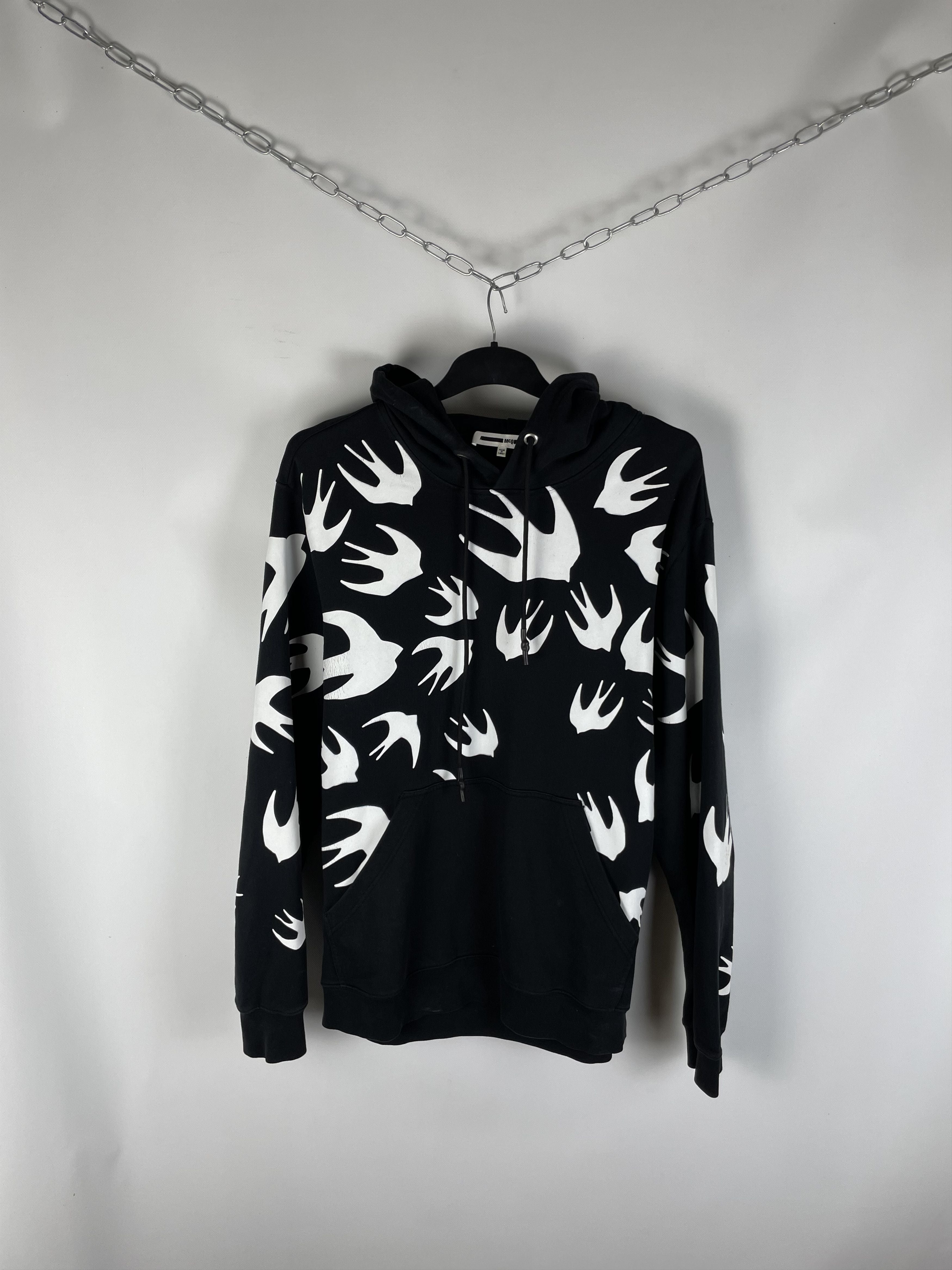 Mcqueen Alexander Mcqueen Bird Graphic Hoodie T-Shirts, Sweatshirt | PodTeesHub.com