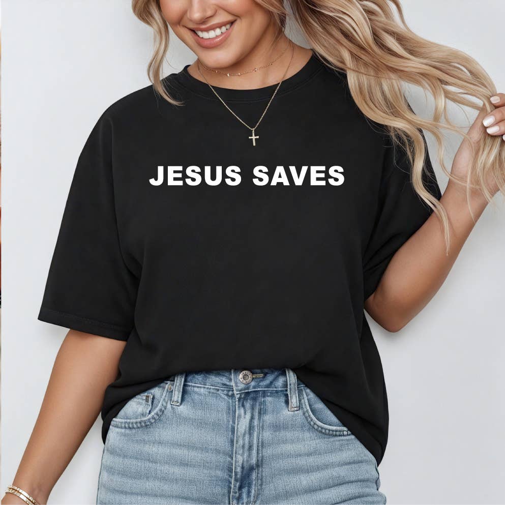 Jesus Saves Premium T-Shirt Hoodie, Sweatshirt | PodTeesHub.com