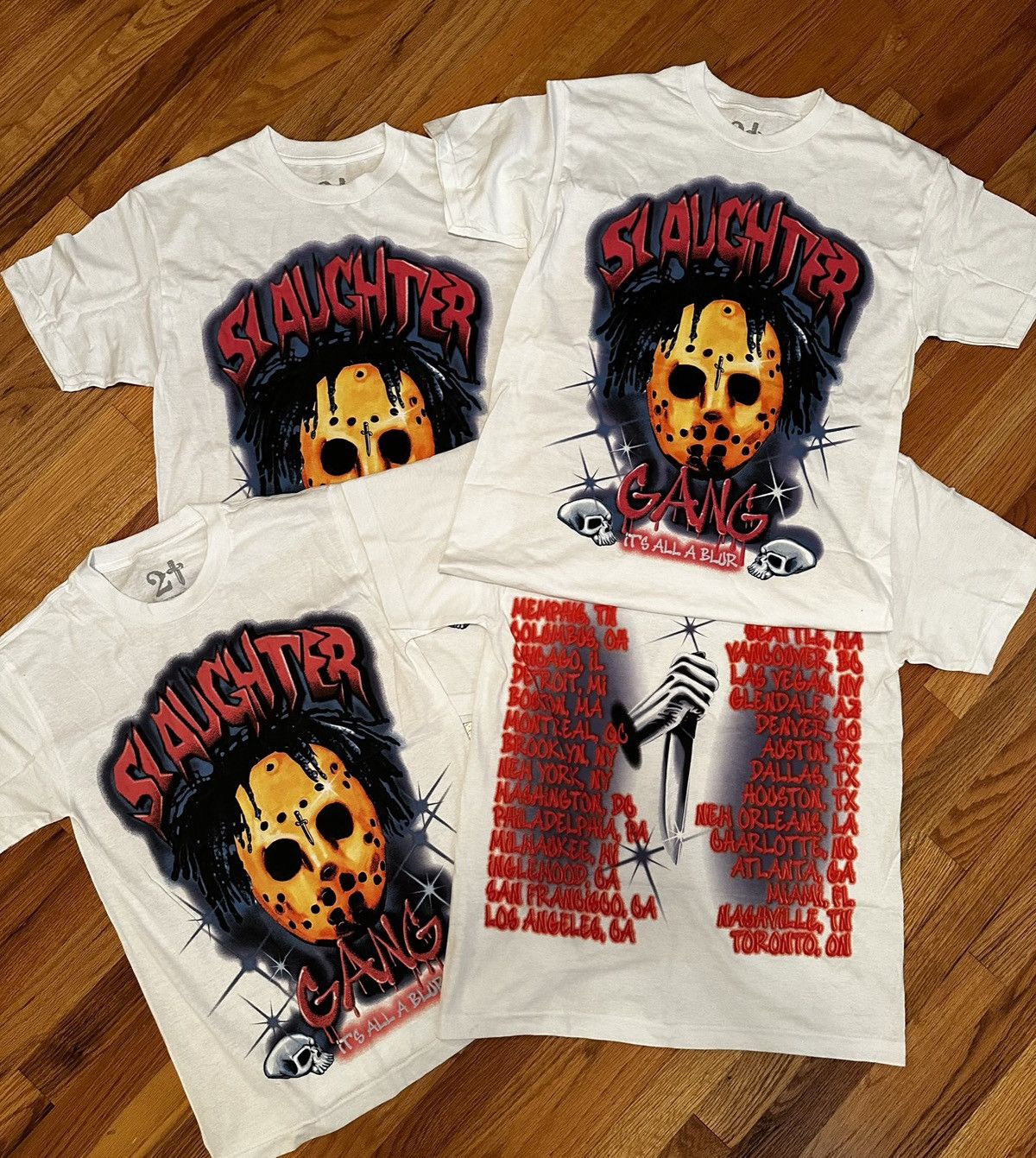 Drake 21 Savage Jason Voorhees Friday The 13th Tee Shirt Size L Hoodie, Sweatshirt | PodTeesHub.com