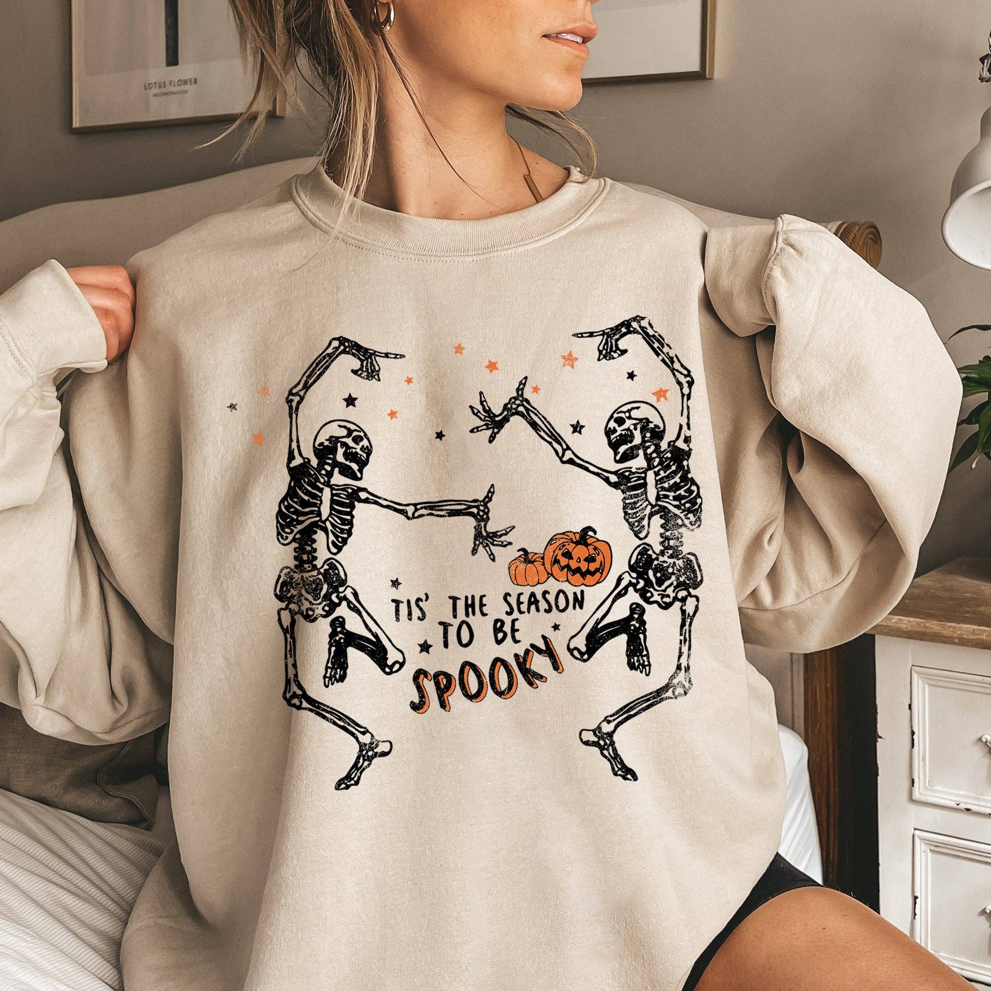 Spooky Dance Halloween Sweatshirt T-Shirts, Hoodie | PodTeesHub.com