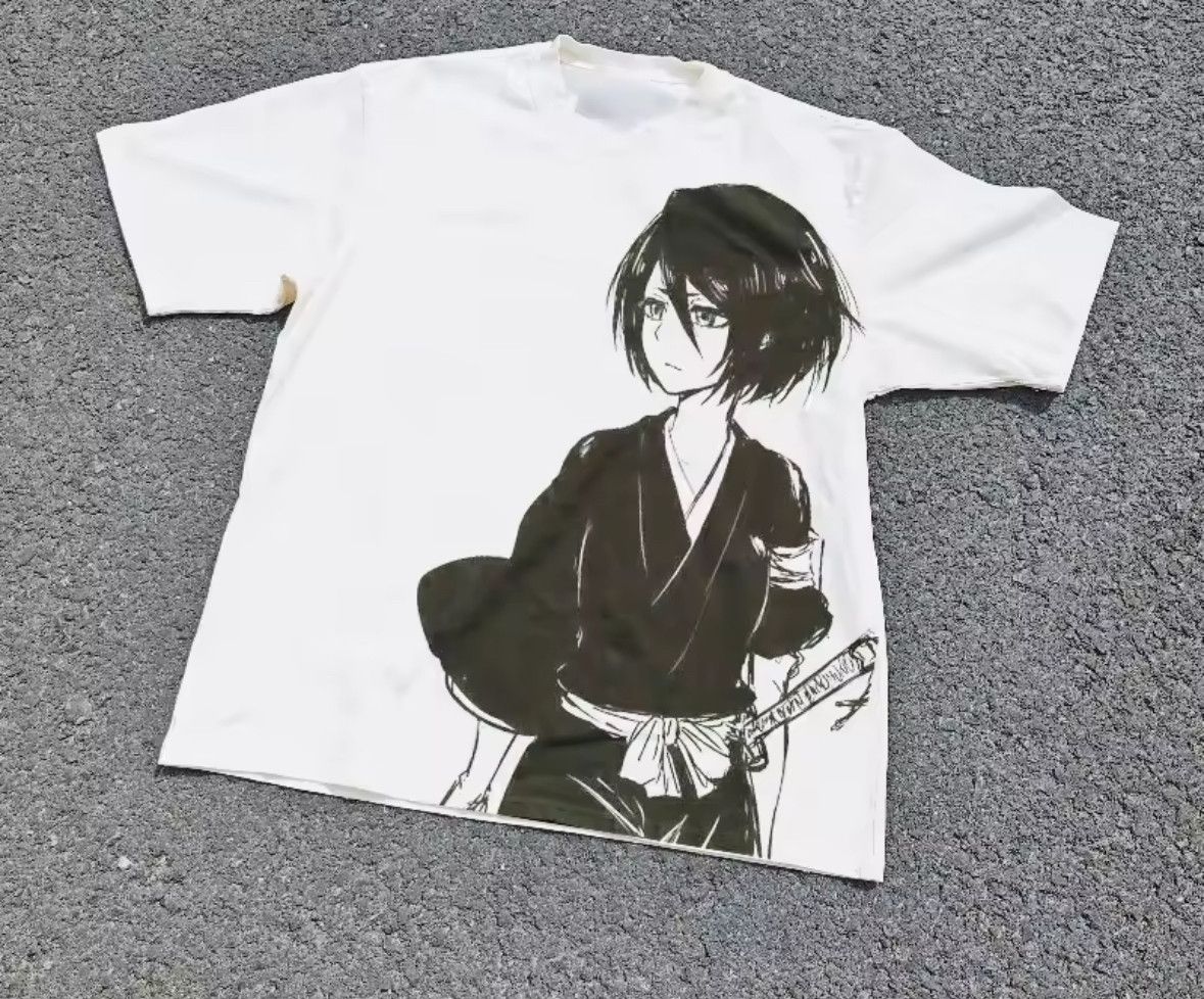 Brand Japanese Streetwear Lady Girl Samurai Hip Hop T Shirt Tee Hoodie, Sweatshirt | PodTeesHub.com