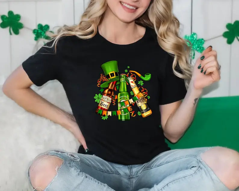 St. Patrick's Day Beer T-Shirt Hoodie, Sweatshirt | PodTeesHub.com