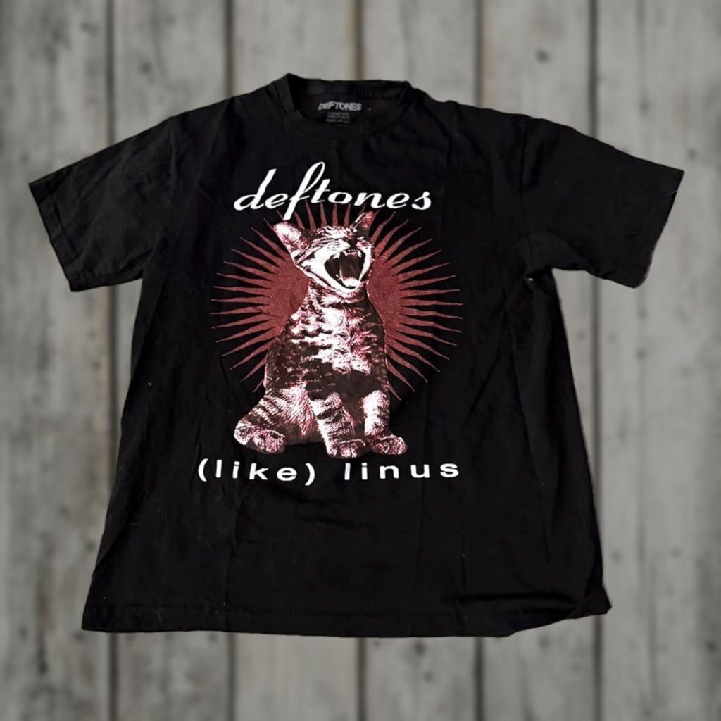 Vintage Deftones Like Linus Xl Black Band Size Xl Free Shipping T-Shirts, Hoodie, Sweatshirt