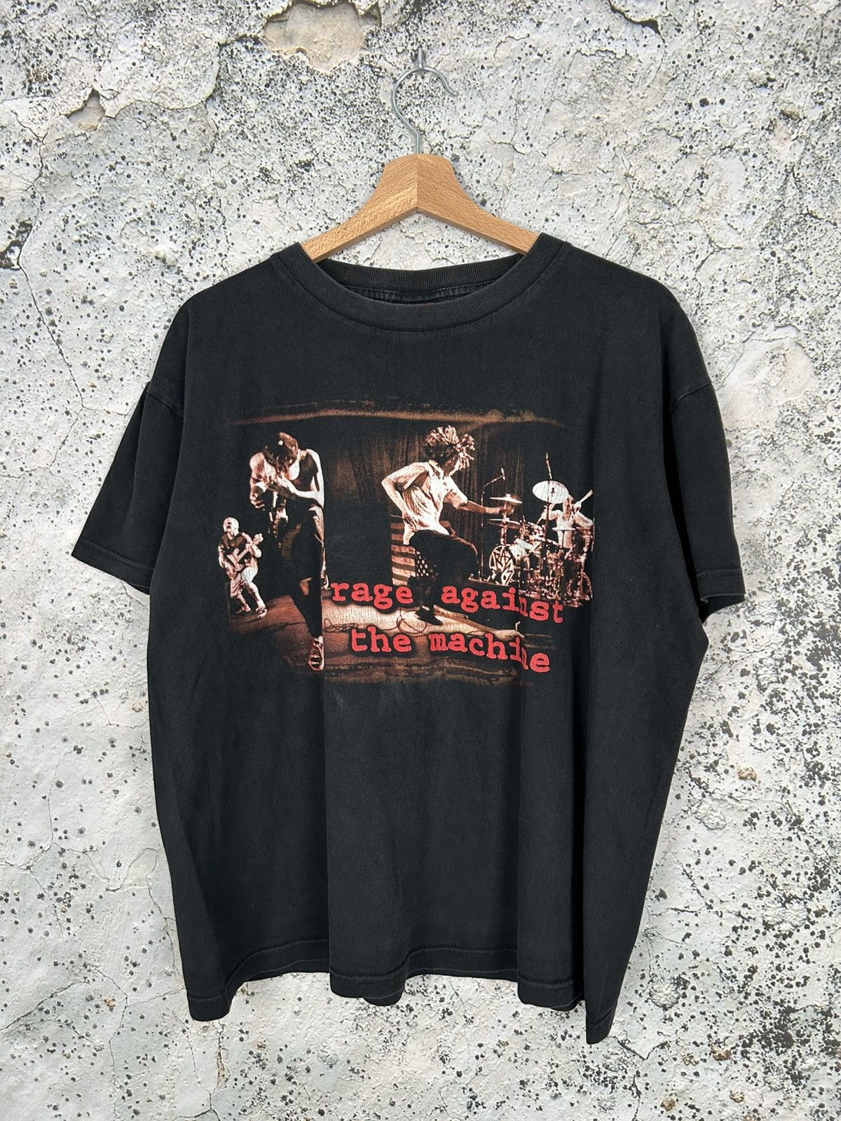 Band Tees Vintage Rage Againts The Machine Ratm Rock Band Tee 90s Hoodie, Sweatshirt | PodTeesHub.com
