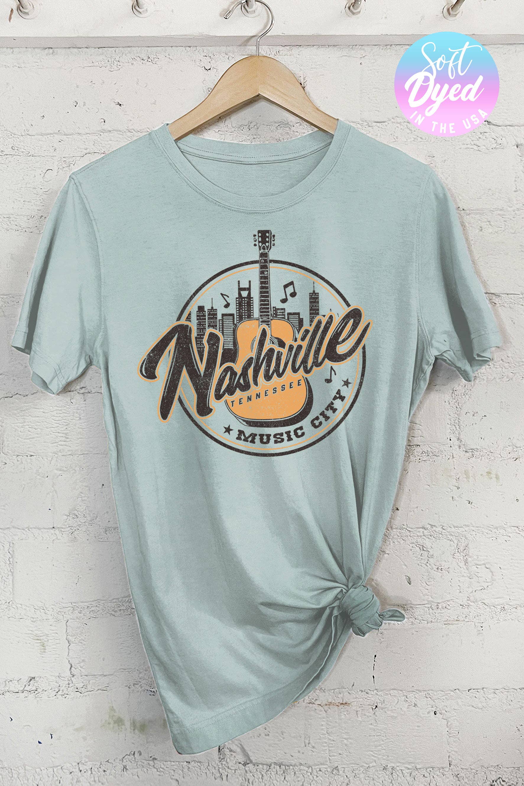 Nashville Women's Screen Printed T-Shirt, Relaxed Fit Hoodie, Sweatshirt | PodTeesHub.com