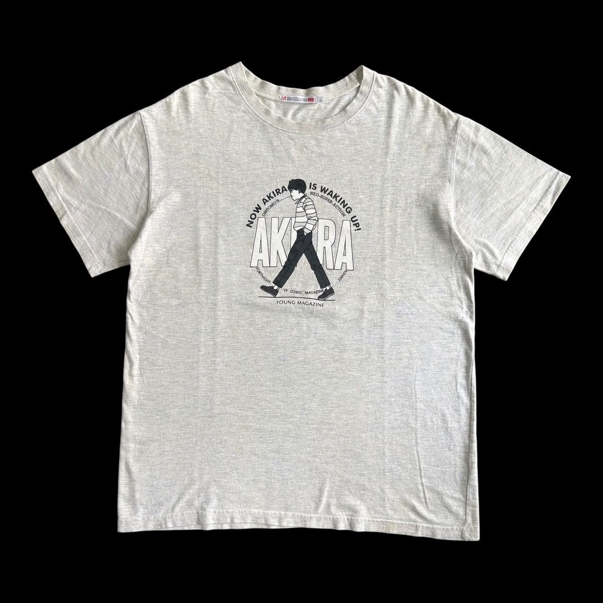 Vintage Uniqlo Anime Tee Akira Young Magazine Hoodie, Sweatshirt | PodTeesHub.com