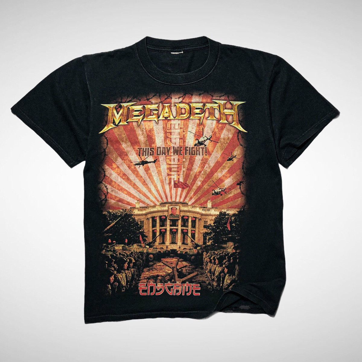 Vintage Megadeth Tour T Shirt Hoodie, Sweatshirt | PodTeesHub.com
