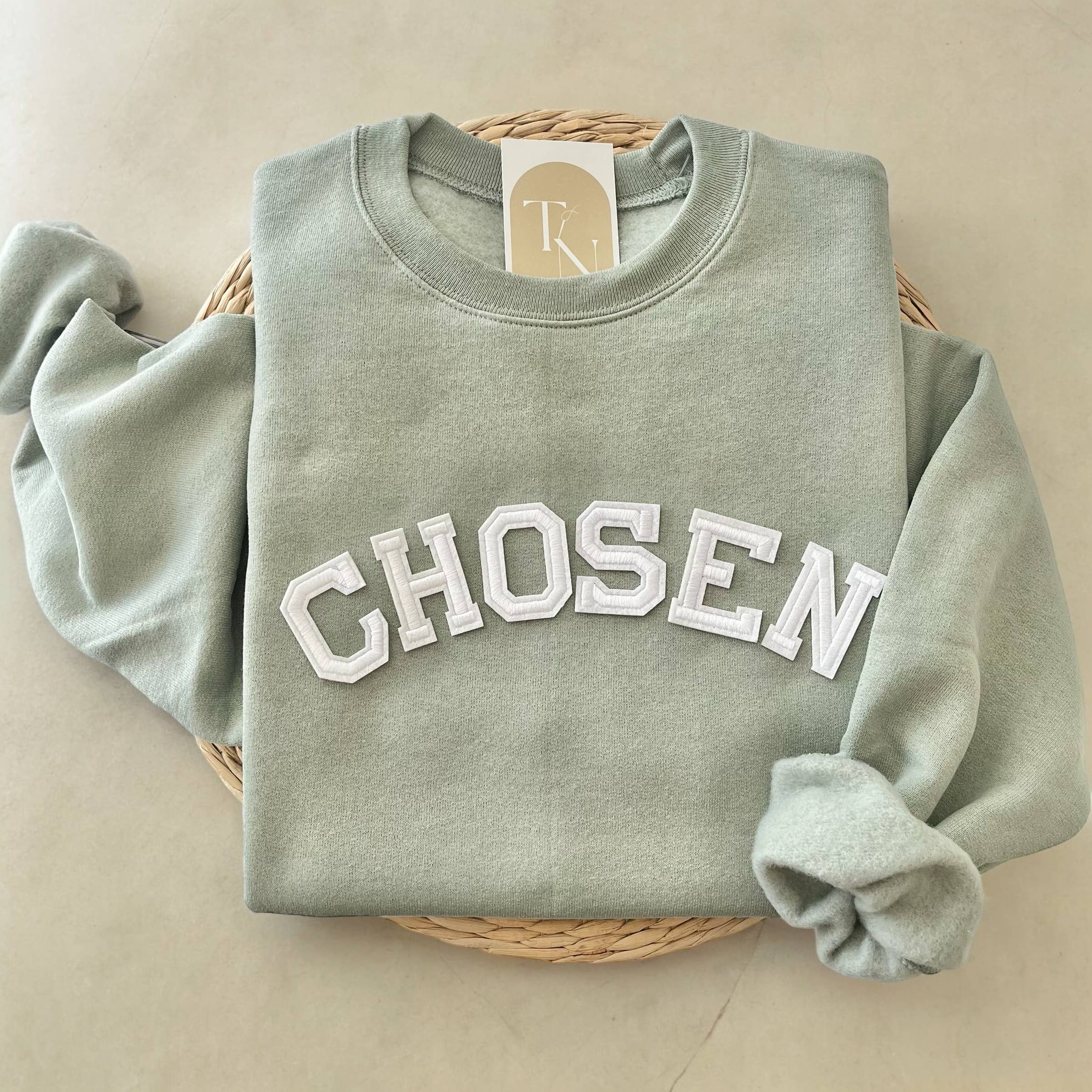 Chosen Sweatshirt, Christian Sweatshirt T-Shirts, Hoodie | PodTeesHub.com