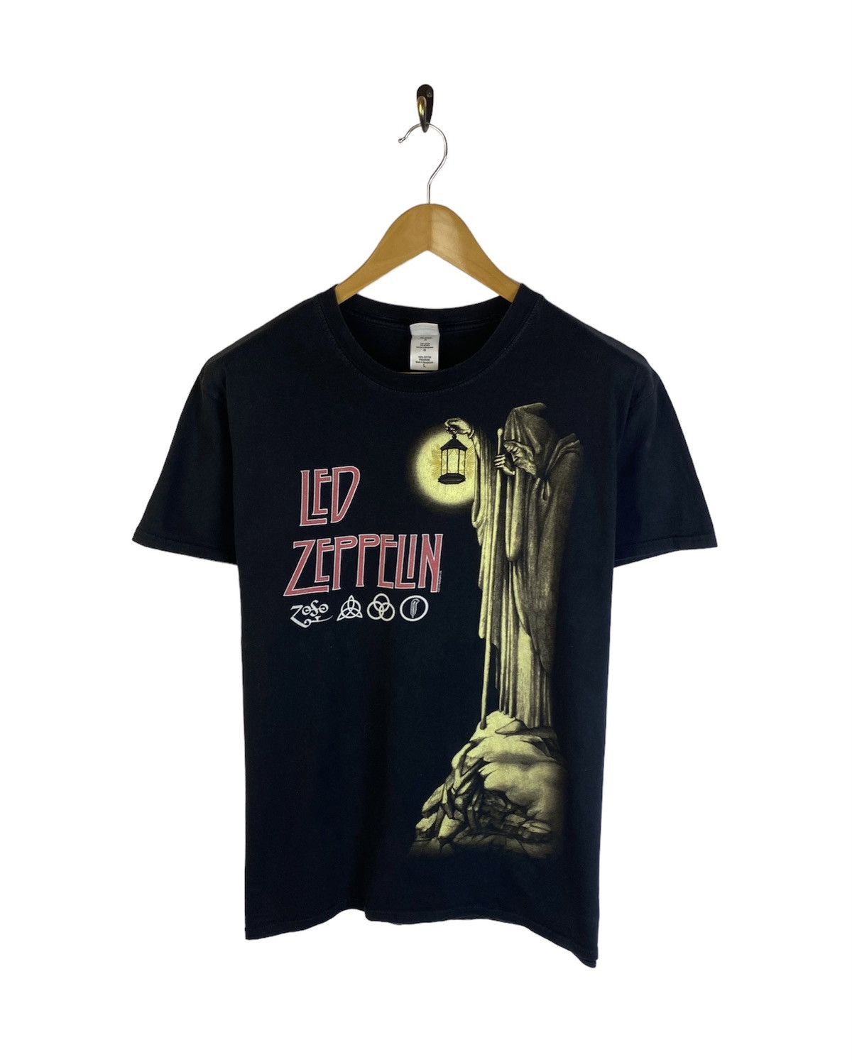 Vintage Led Zeppelin T Shirt Rock Tee Band Tee Streetwear Hoodie, Sweatshirt | PodTeesHub.com