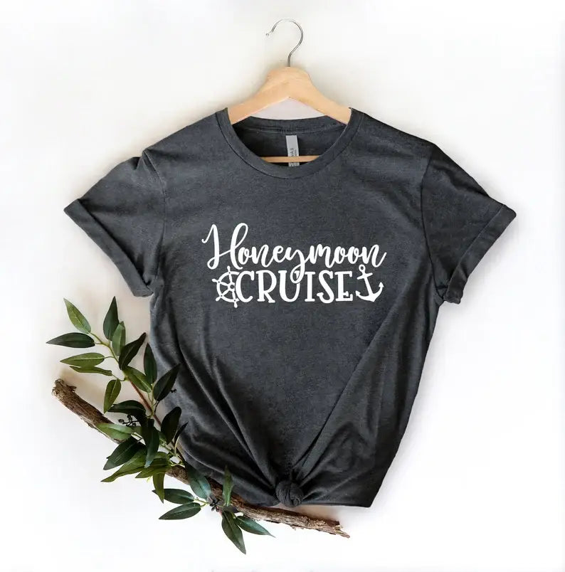 Honeymoon Cruise T-Shirt Hoodie, Sweatshirt | PodTeesHub.com