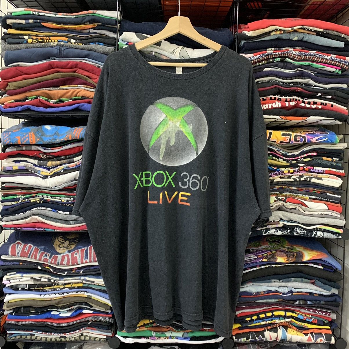 Grailed Y2k Xbox 360 Live Big Size Tee Hoodie, Sweatshirt | PodTeesHub.com