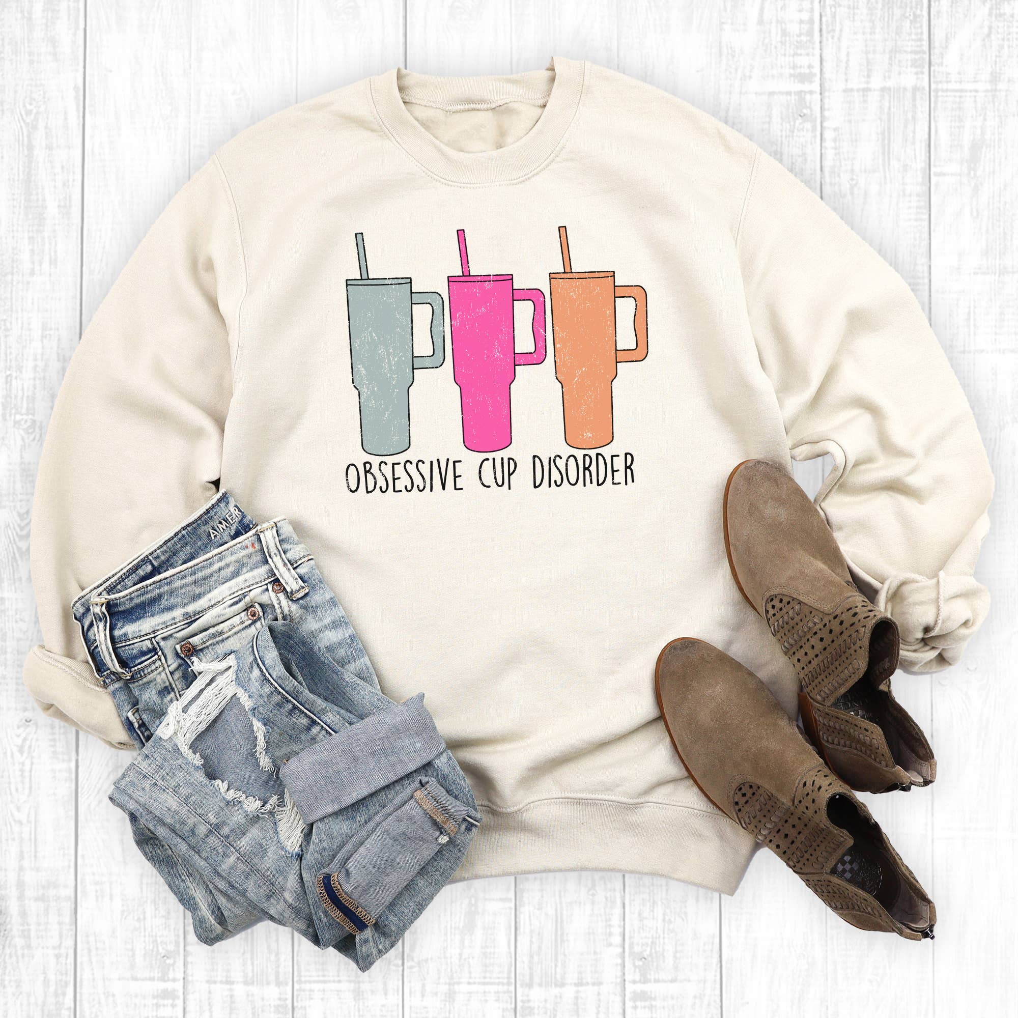 Obsessive Cup Disorder Sweatshirt T-Shirts, Hoodie | PodTeesHub.com