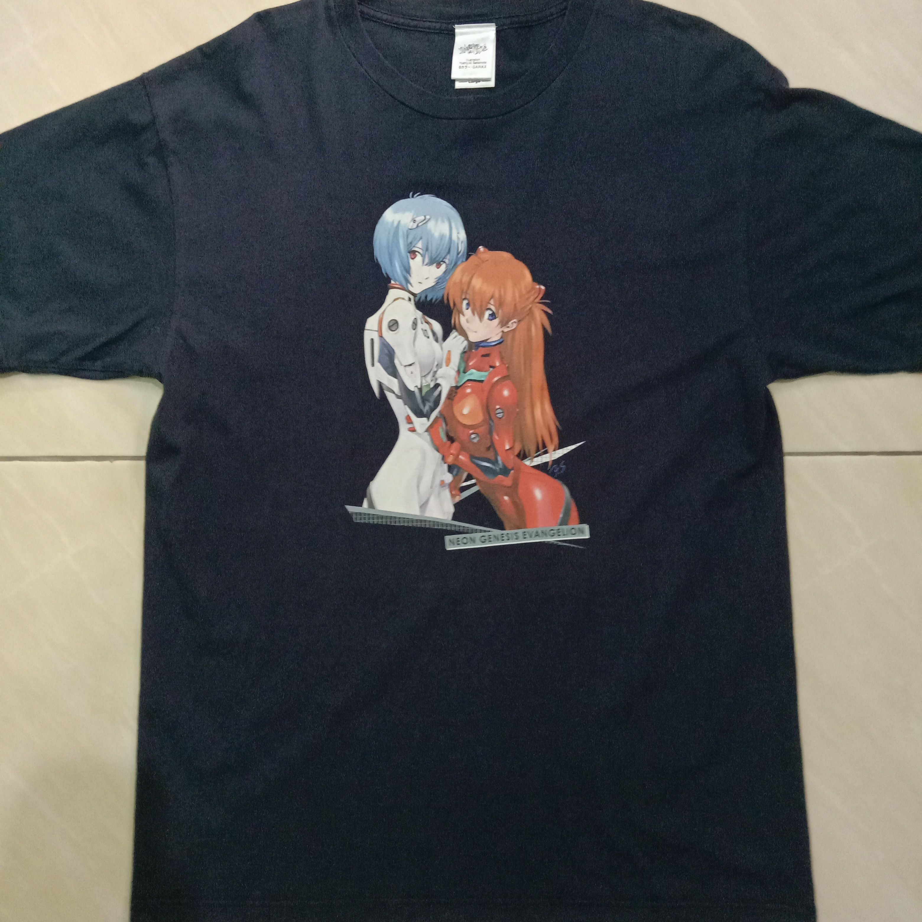 Japanese Brand X Vintage Neon Genesis Evangelion T Shirt Anime Manga Rare Vintage 90s Hoodie, Sweatshirt | PodTeesHub.com