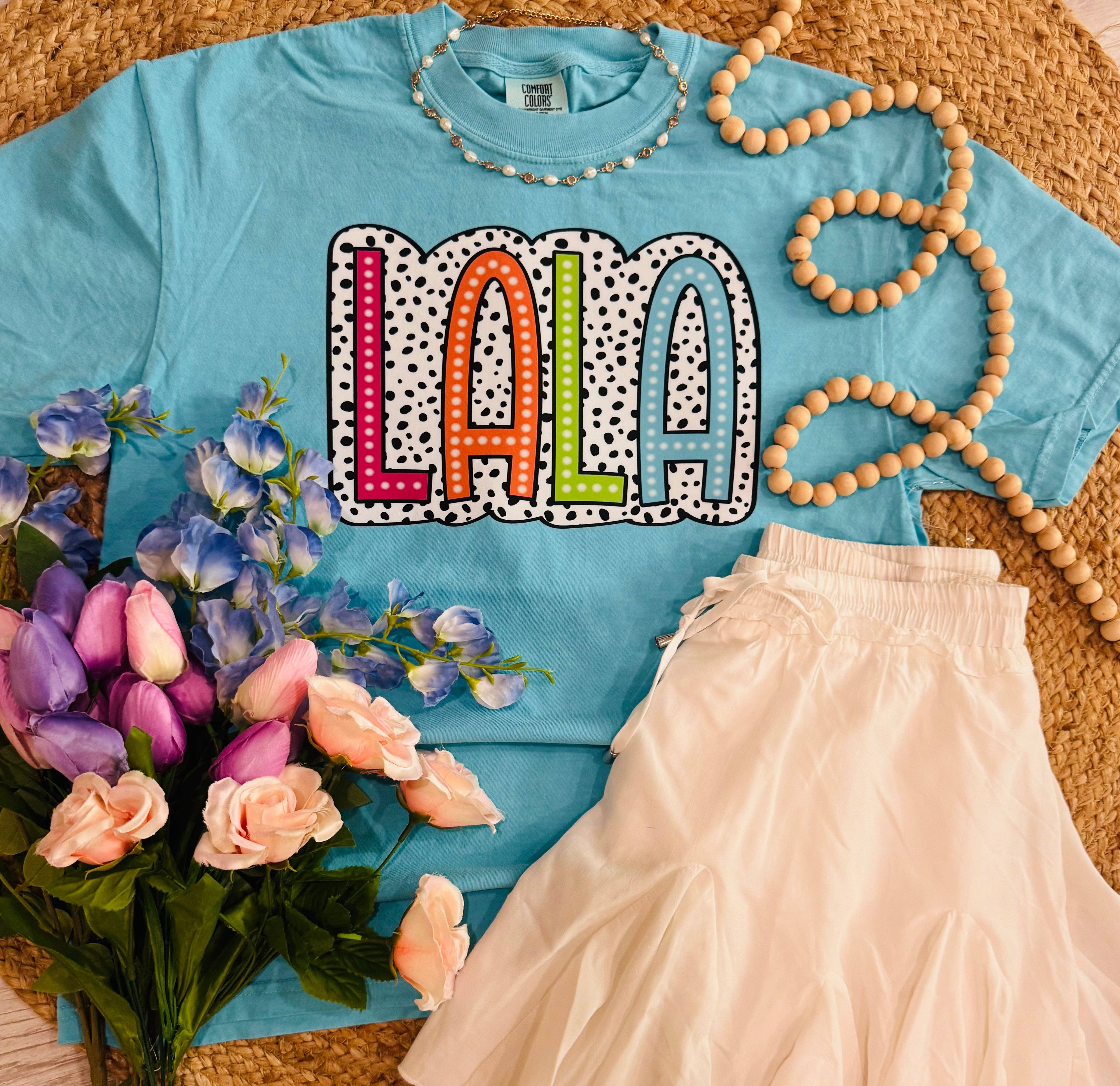 Lala Dalmatian Tee Hoodie, Sweatshirt | PodTeesHub.com