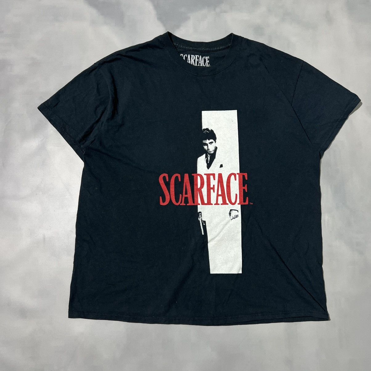 Vintage Scarface Movie Logo Tee Streetwear 90s Style Hoodie, Sweatshirt | PodTeesHub.com