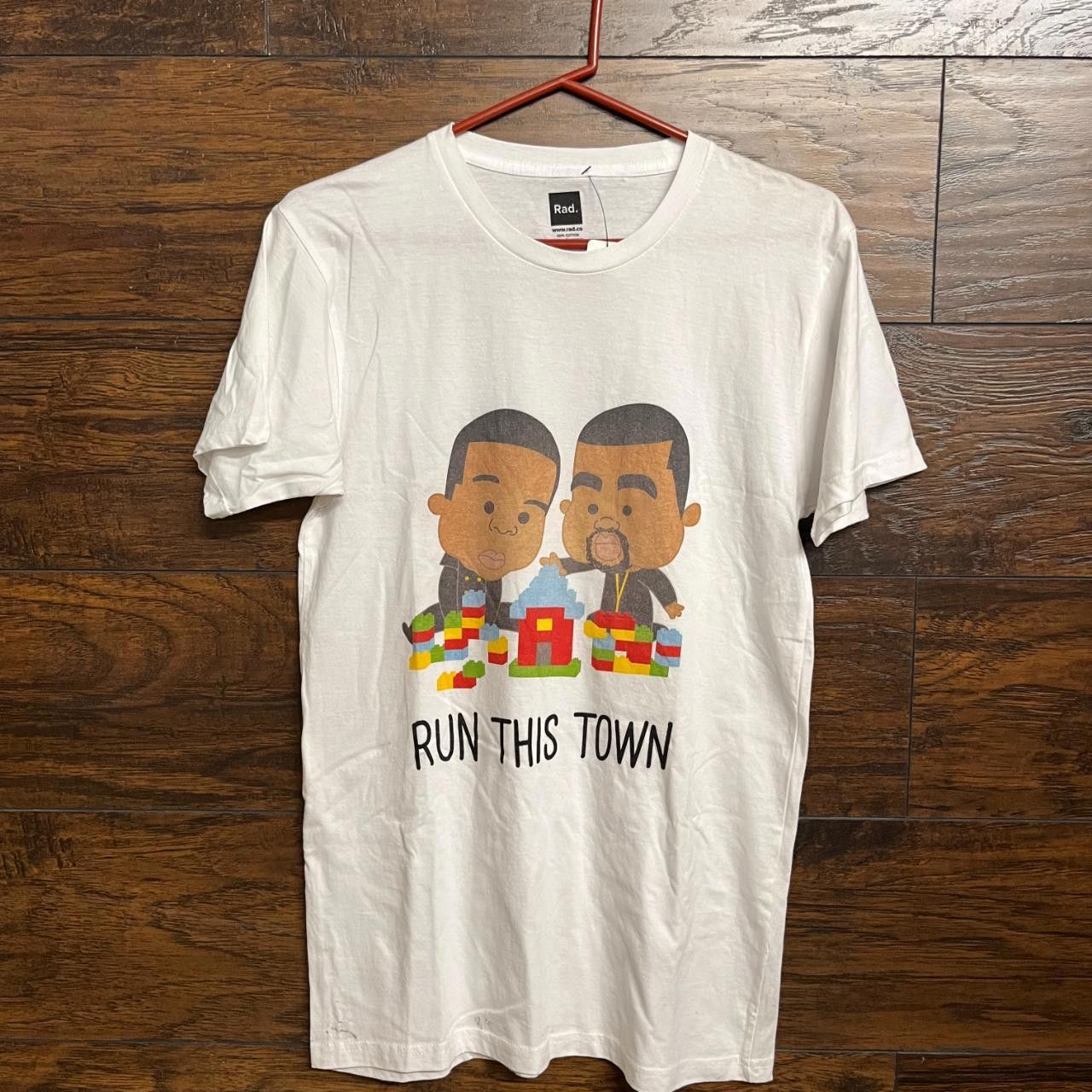 Designer Jay Z Kanye West Baby T Shirt Run This Town Small Hoodie, Sweatshirt | PodTeesHub.com