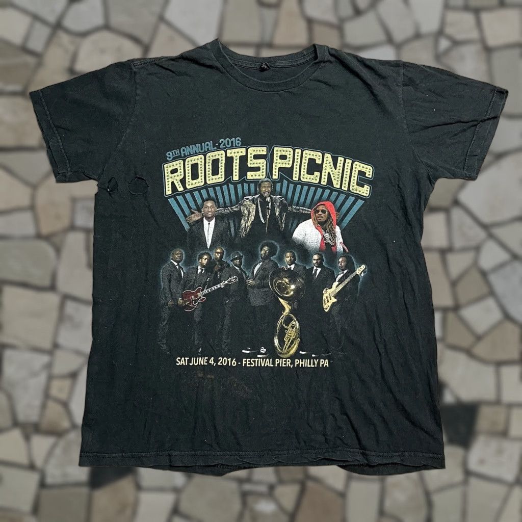 Roots Picnic Usher Future Blood Orange Rap Tee Shirt Thrashed Shirt Men S Orange Rap Hip Hop T Hoodie, Sweatshirt