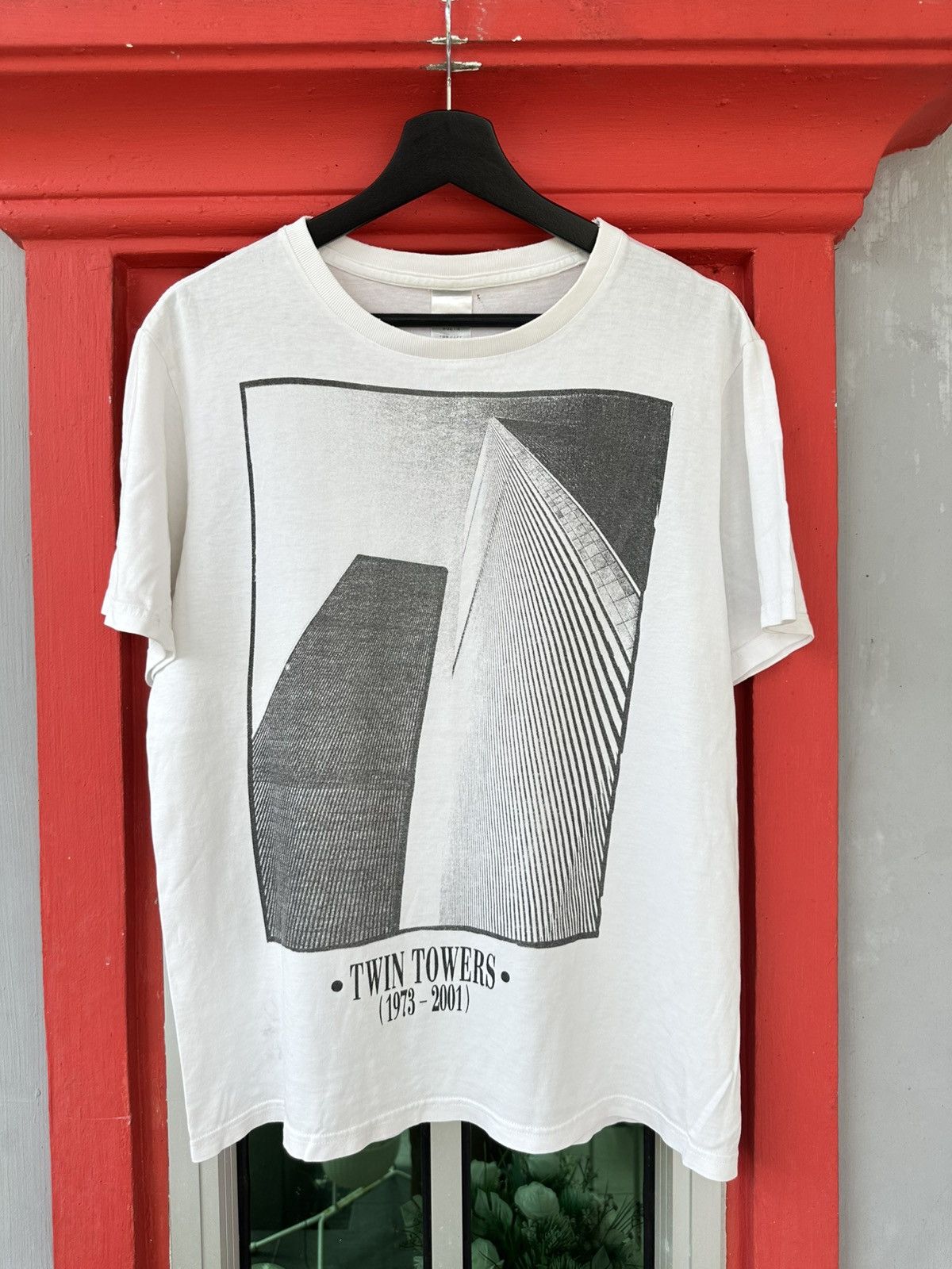 Number N Ine Vintage Number N Ine Twin Tower Tee Hoodie, Sweatshirt | PodTeesHub.com