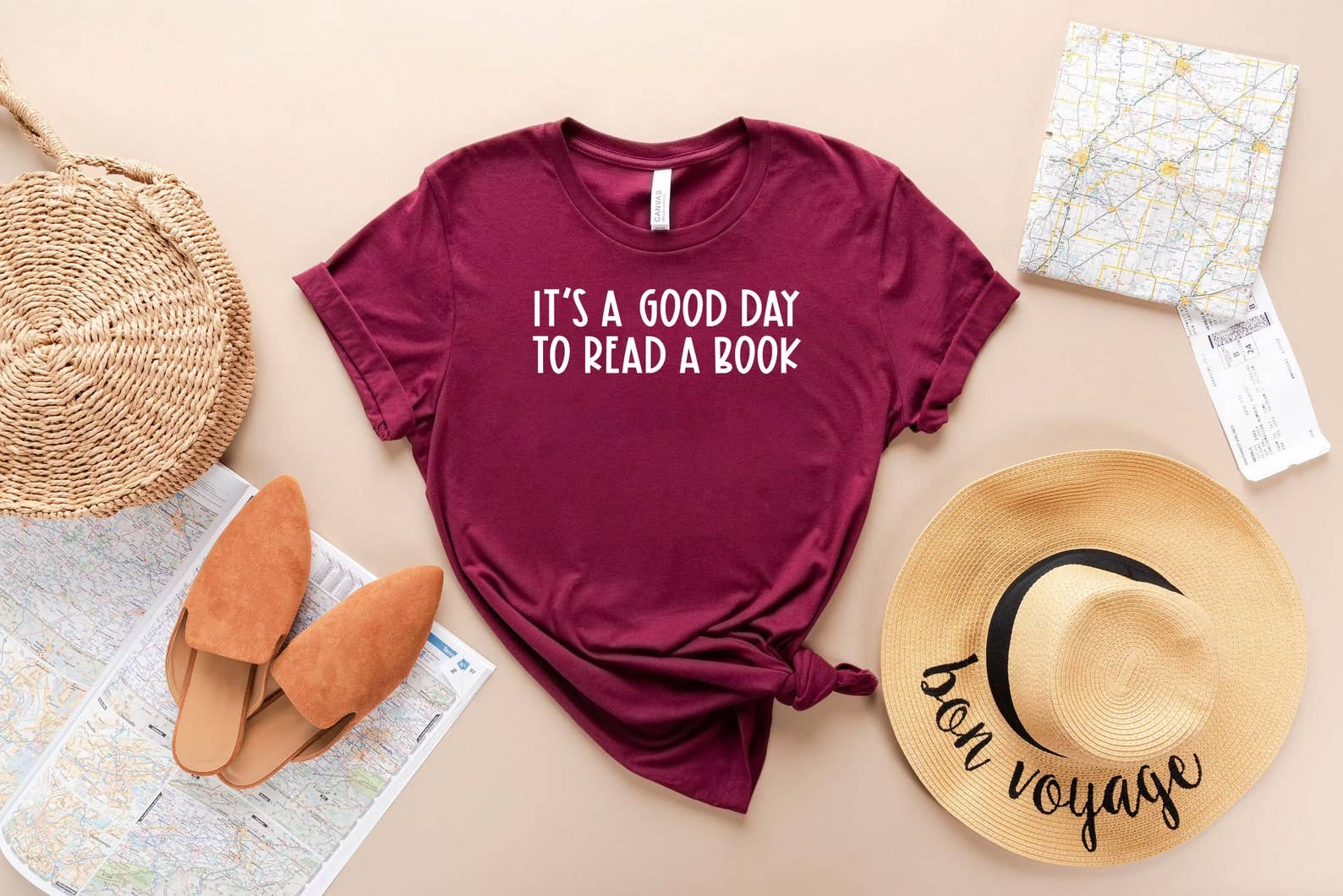 It's A Good Day To Read A Book T-Shirt Hoodie, Sweatshirt | PodTeesHub.com