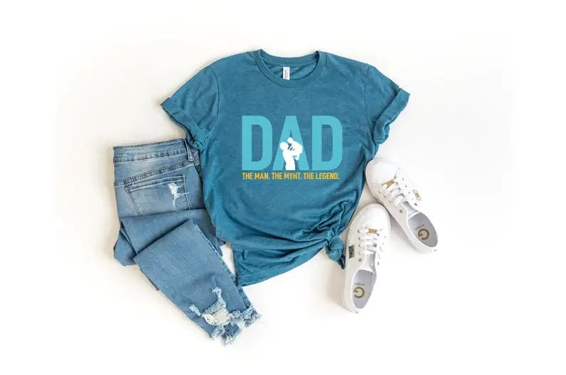 Dad the Man the Myth the Legend T-Shirt Hoodie, Sweatshirt | PodTeesHub.com