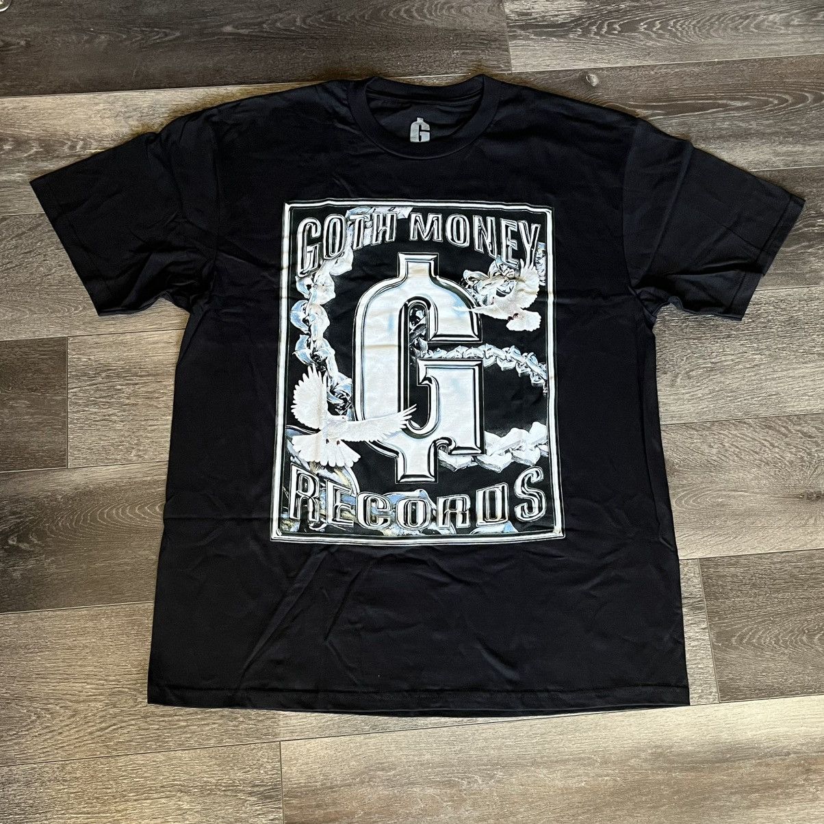 Goth Money Black Kray Goth Money Records When Doves Cry Tour Tee Shirt Hoodie, Sweatshirt | PodTeesHub.com