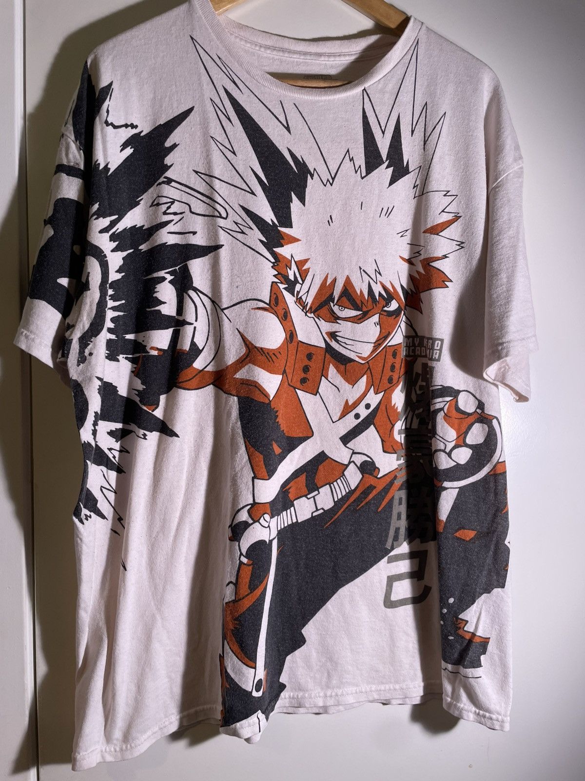 Anime My Hero Academia Bakugo Superhero Anime Retro Aop T Shirt Hoodie, Sweatshirt | PodTeesHub.com