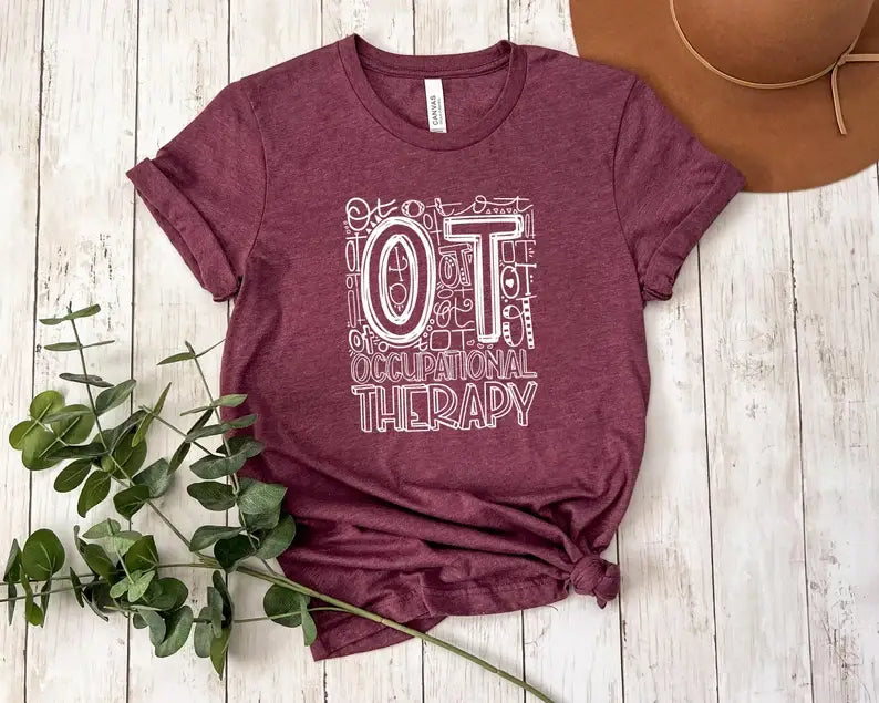 Occupational Therapy T-Shirt, Mental Health Shirt Hoodie, Sweatshirt | PodTeesHub.com
