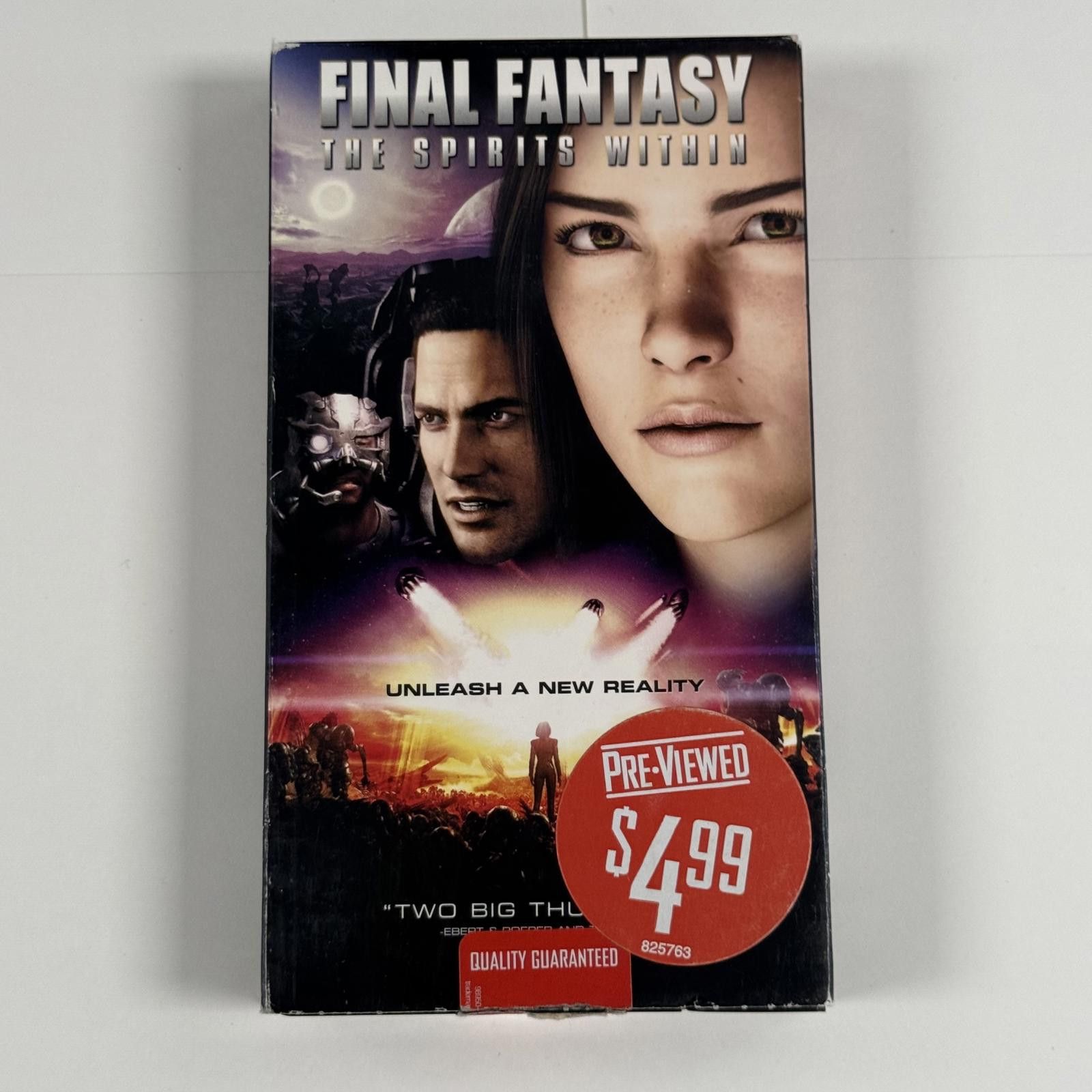 Designer Final Fantasy The Spirits Within Vhs 2001 W Blockbuster Tag T-Shirts, Hoodie, Sweatshirt | PodTeesHub.com