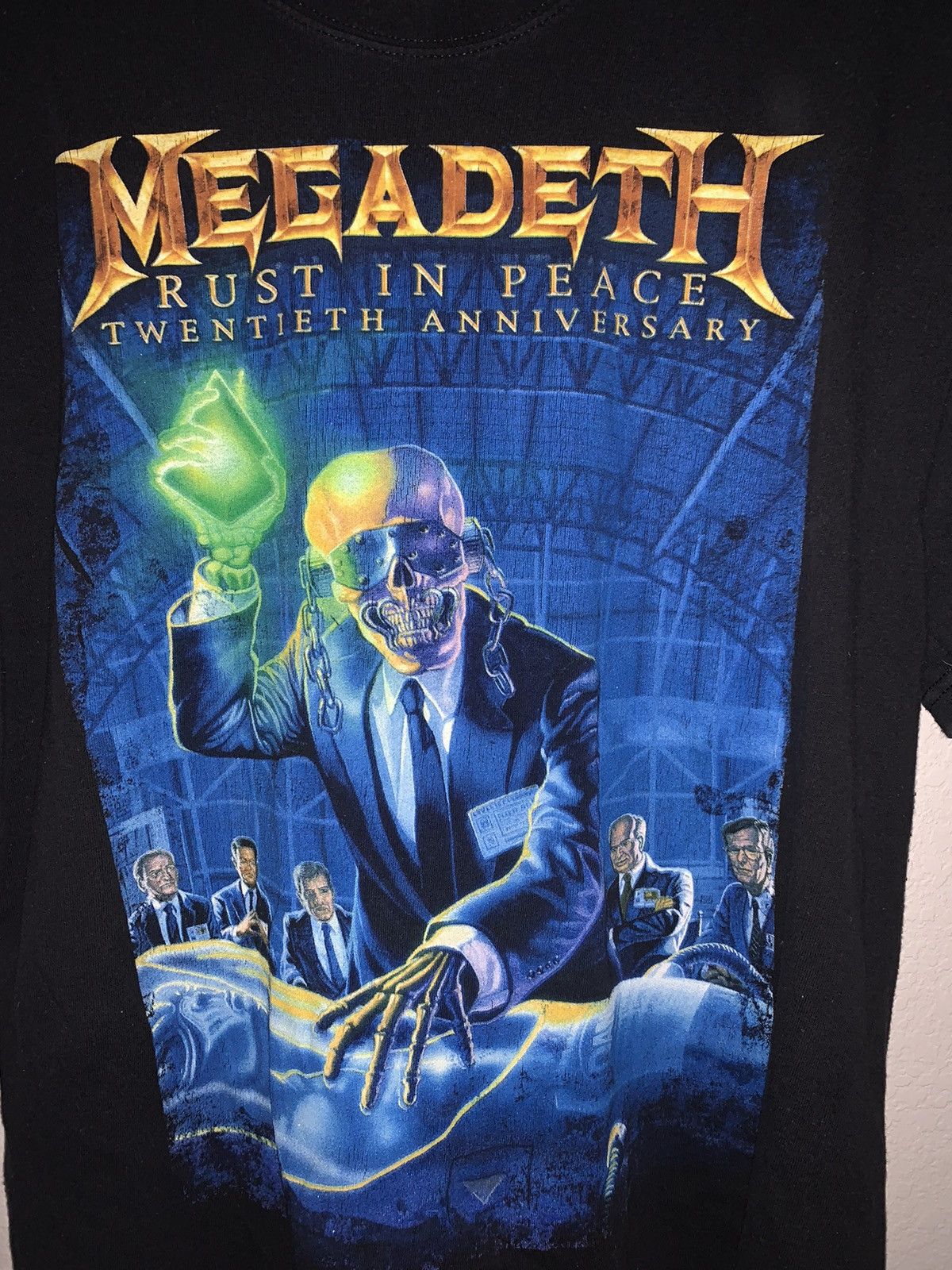 X Vintage Megadeth Rust In Peace Vintage Tour T T-Shirts, Hoodie, Sweatshirt | PodTeesHub.com