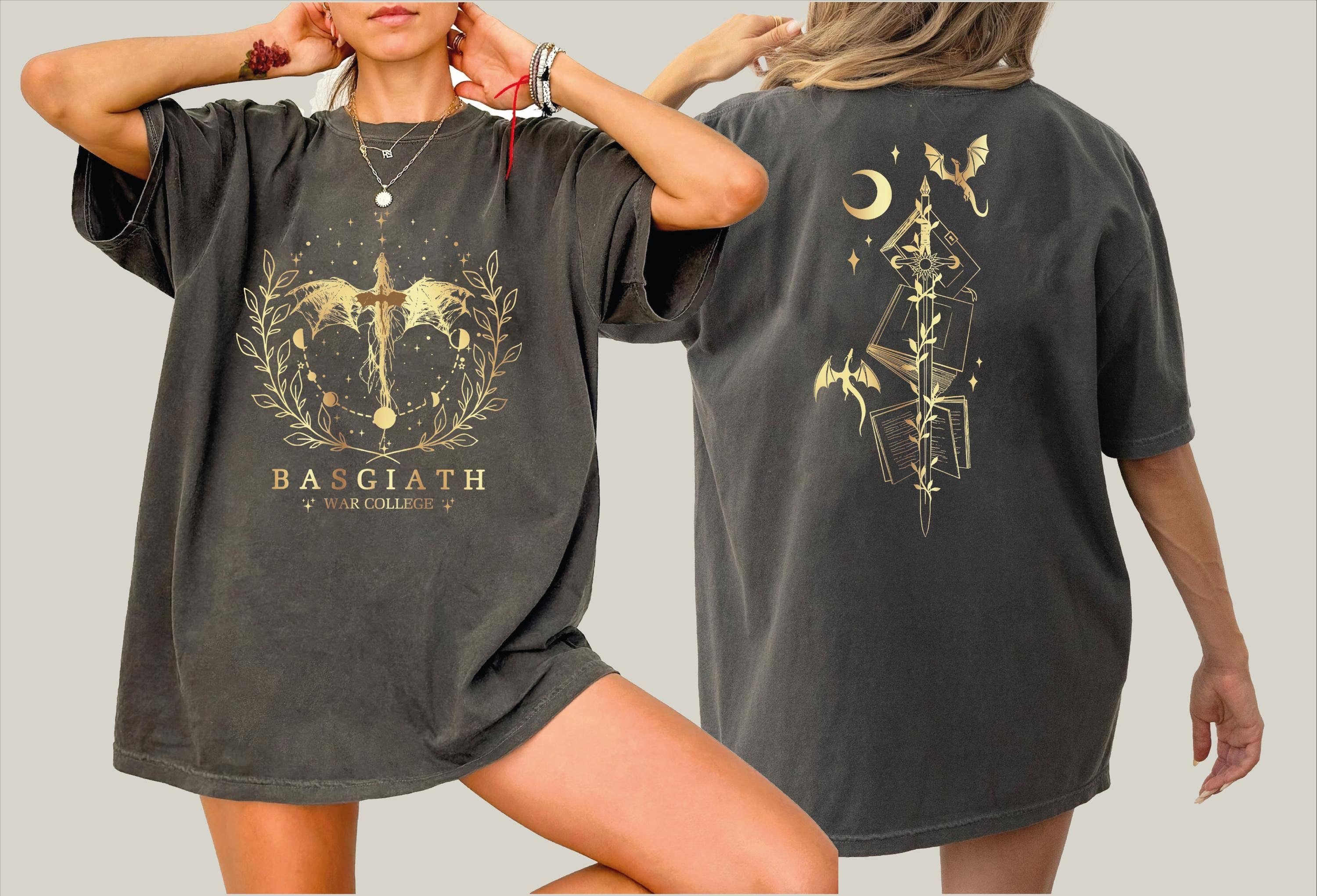 Fourth Wing Dragon Rider 2-Sided Comfort Shirt For All Hoodie, Sweatshirt | PodTeesHub.com