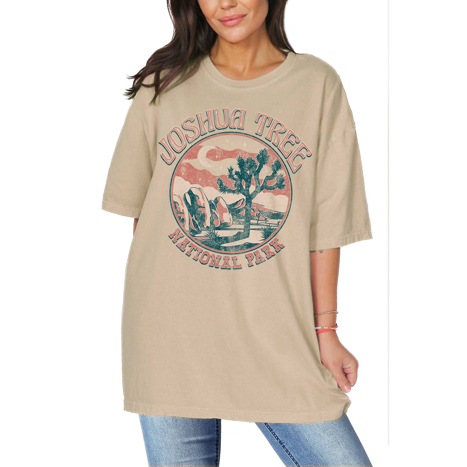 Unisex Oversized T-Shirt - Joshua Tree Hoodie, Sweatshirt | PodTeesHub.com